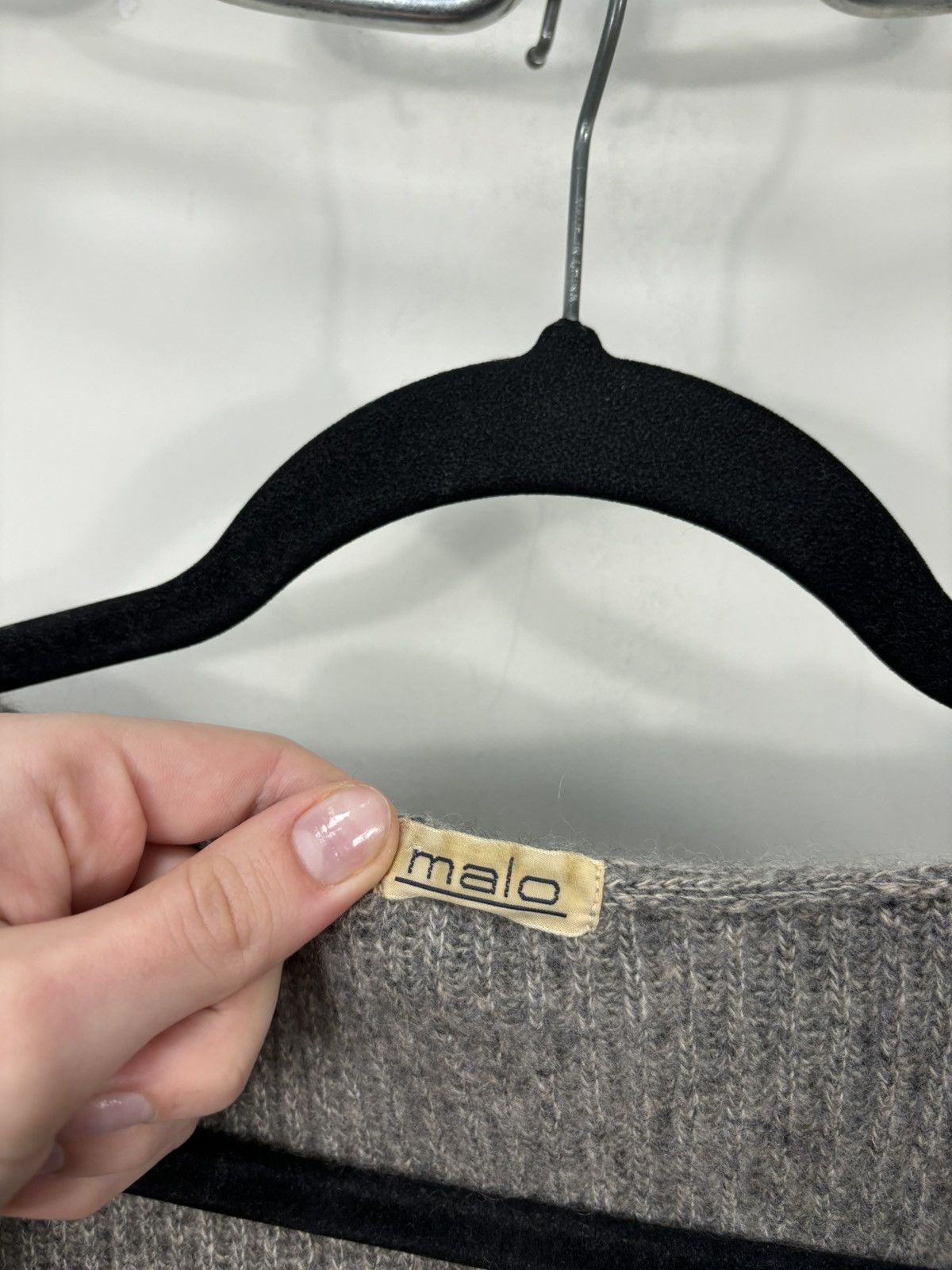 Malo MALO Women's Luxury Pocket Knit Cashmere Cardigan Sweater Size L / US 10 / IT 46 - 10 Thumbnail