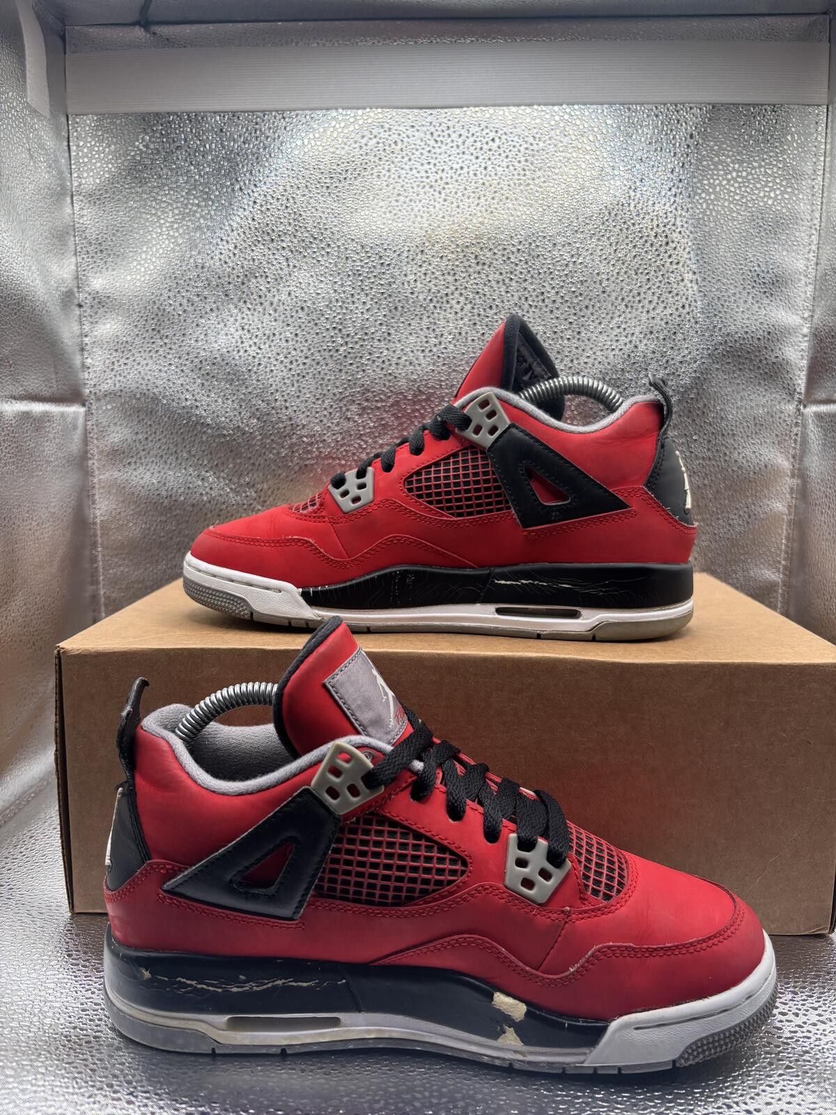 Jordan Brand Air Jordan 4 toro bravo 2013 Gs Size US 5.5 / EU 38 - 5 Thumbnail