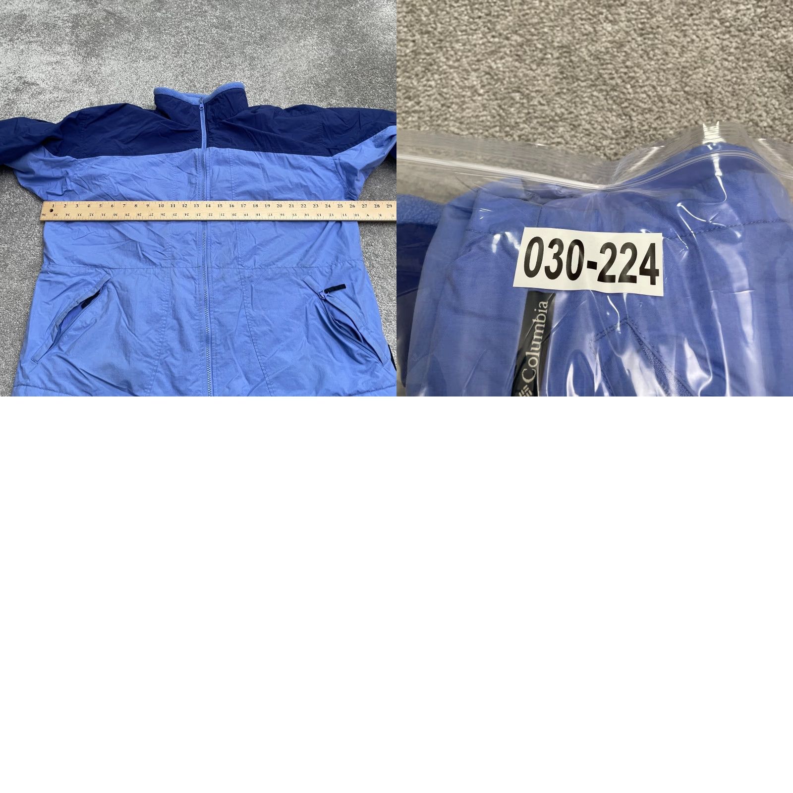 Vintage VINTAGE Columbia Bugaboo Interchange Fleece Jacket Womes 1X Blue Full Zip Pocket Size XL / US 12-14 / IT 48-50 - 10 Thumbnail
