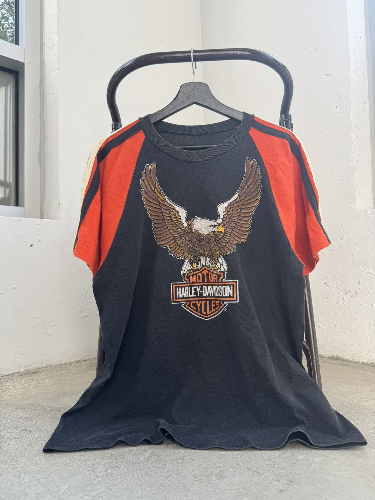 Harley Davidson Vintage 80s Harley Davidson Eagle Ragland T Shirt Rare Size US M / EU 48-50 / 2 - 1 Thumbnail