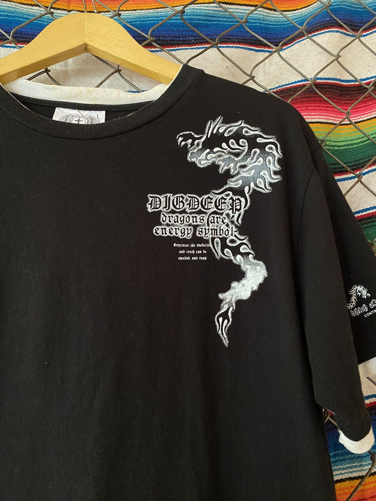 Hysteric Glamour Y2k Big Deep punk cross ifsixwasnine tshirt Size US L / EU 52-54 / 3 - 4 Thumbnail