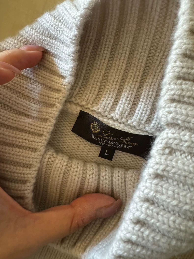 Loro Piana Loro Piana Baby Cashmere Sweater Size L / US 10 / IT 46 - 3 Thumbnail