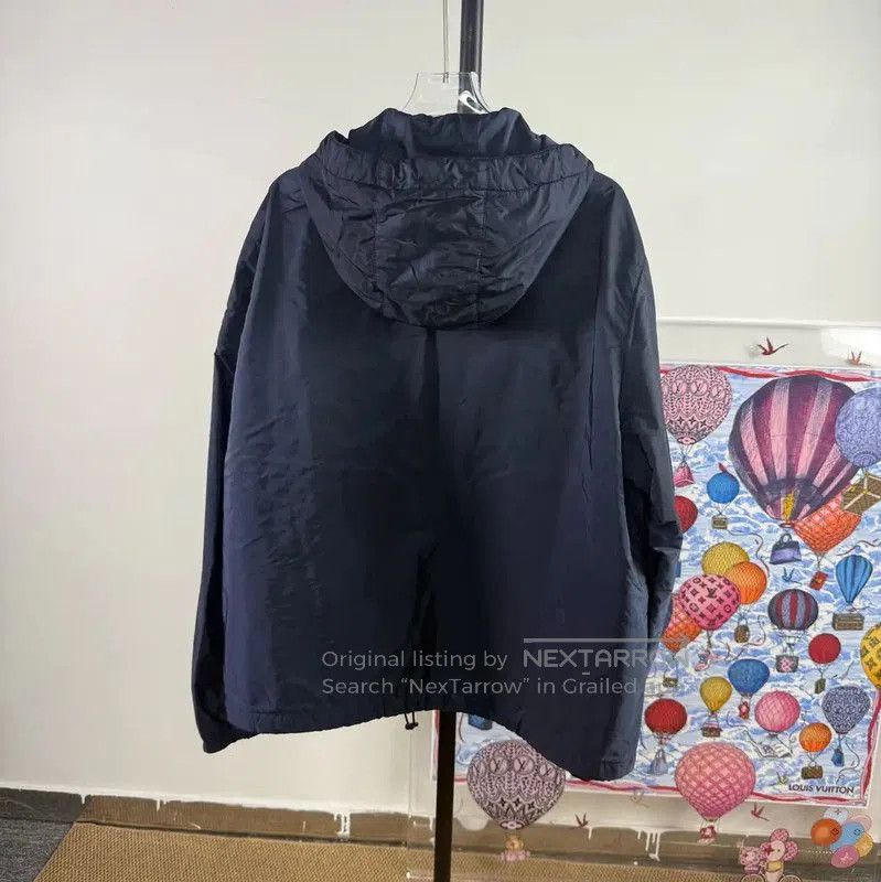 Prada Prada Navy Polyester Women’s Jacket. Size XL / US 12-14 / IT 48-50 - 2 Thumbnail