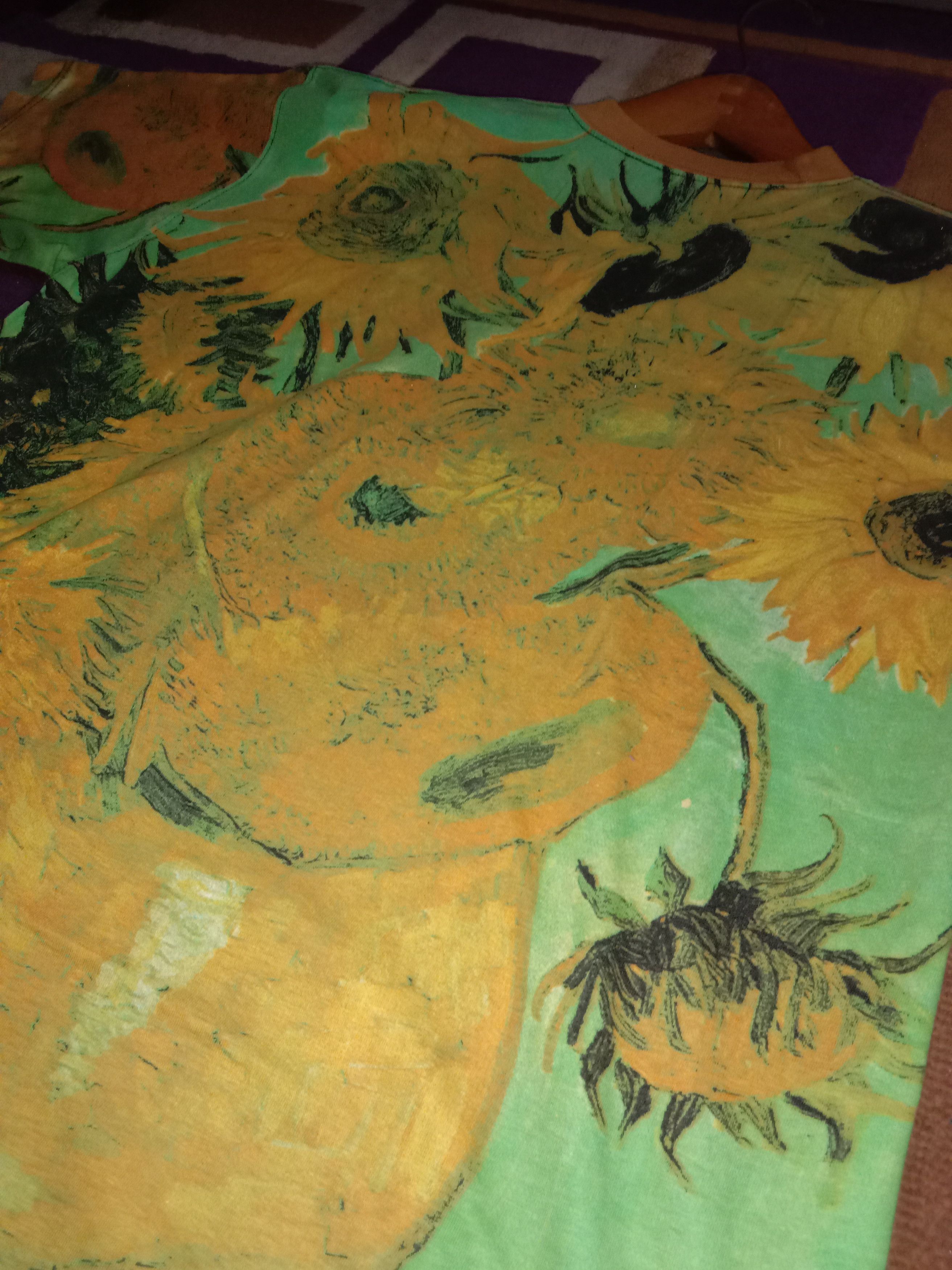 Vintage Van Gogh All Over Print Salvador Dali Picasso Keith Haring Size US L / EU 52-54 / 3 - 6 Thumbnail