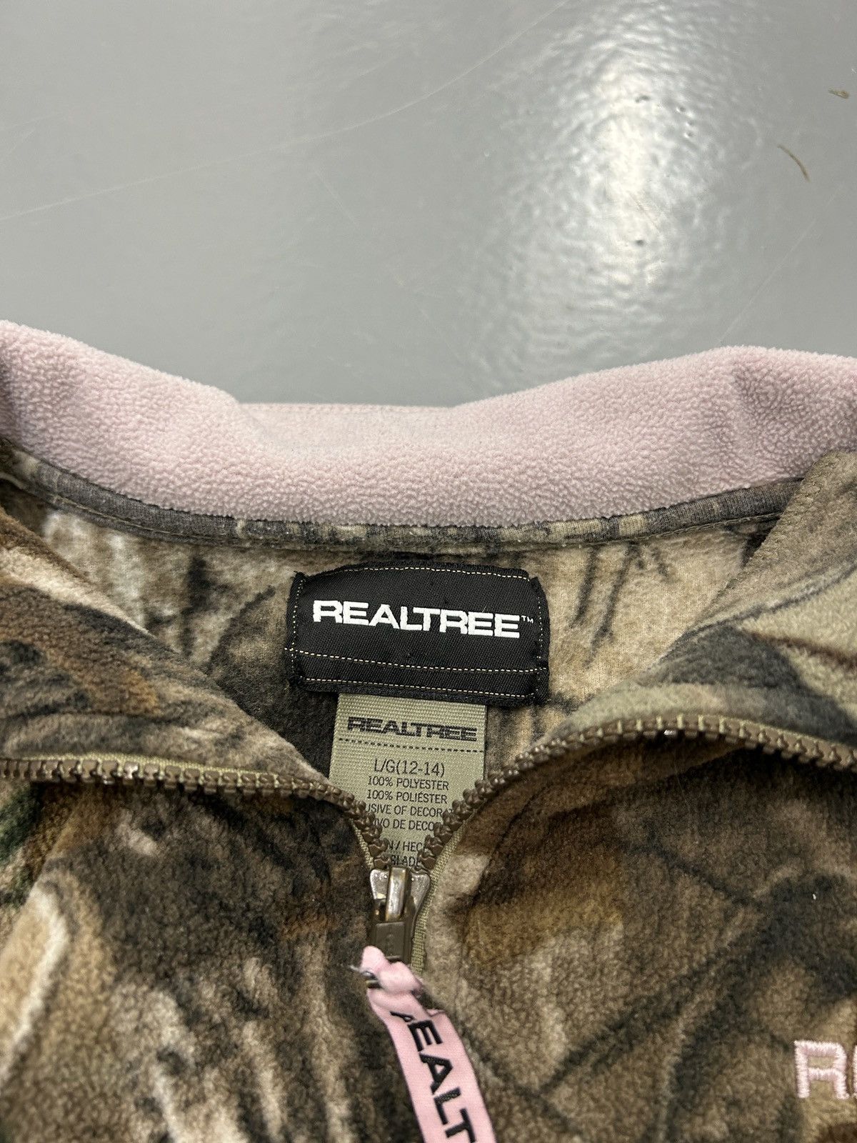 Carhartt Crazy vintage y2k pink real tree zip up fleece camo skater Size US M / EU 48-50 / 2 - 3 Thumbnail