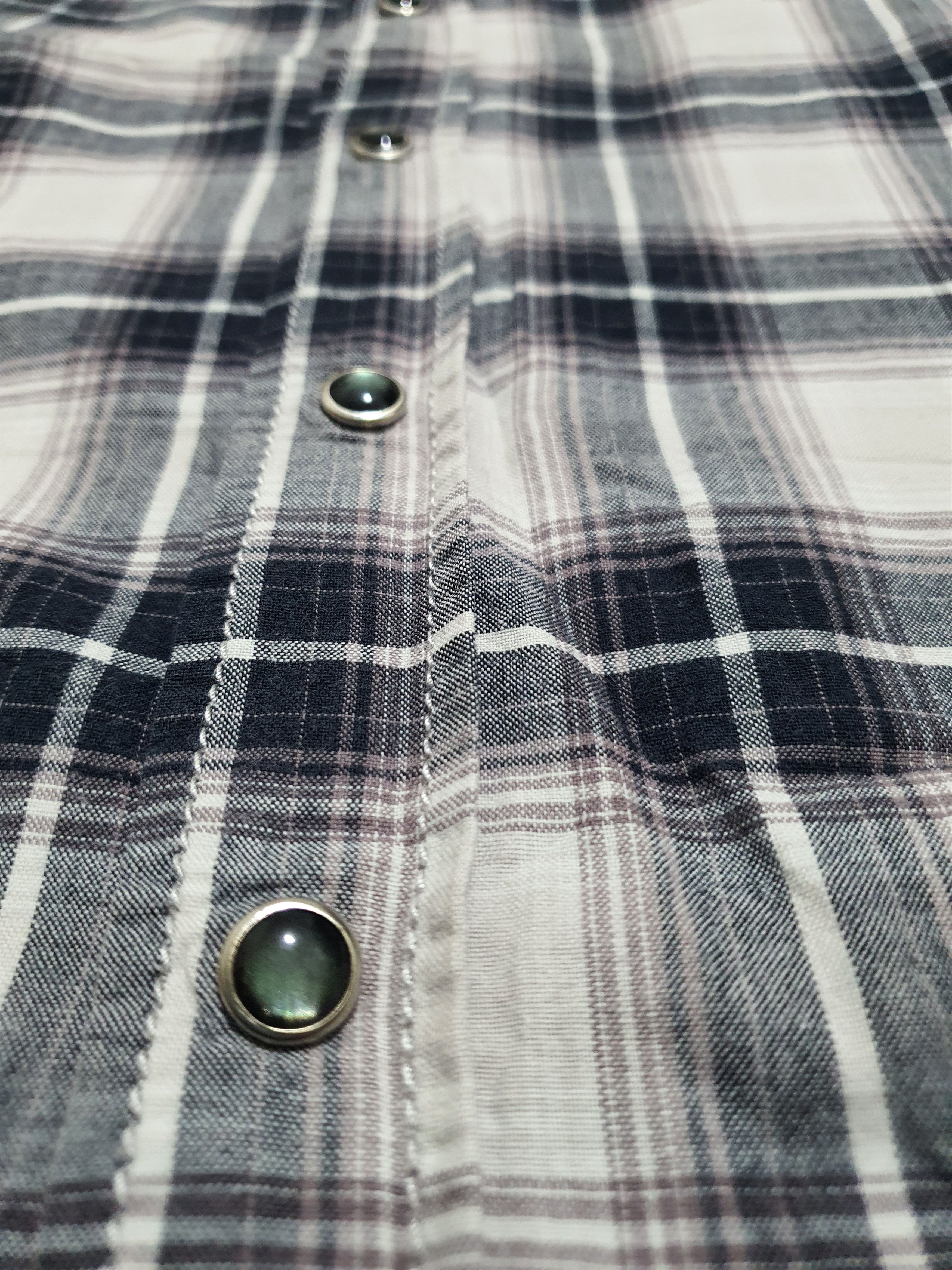 Designer × Von Dutch VON DUTCH 20.5/27.5 DESIGNED CHECKED SNAP BUTTON SHIRT Size US L / EU 52-54 / 3 - 9 Thumbnail
