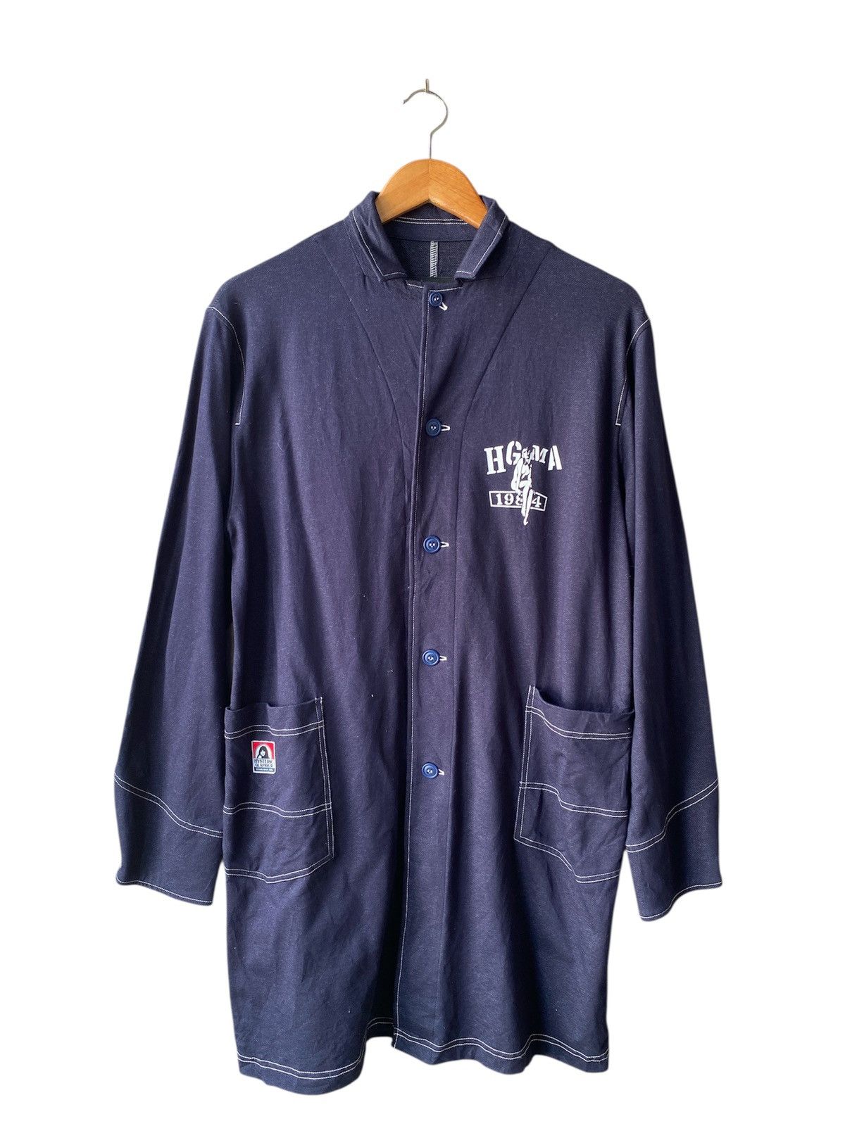 Hysteric Glamour Dark Blue Shop Coat