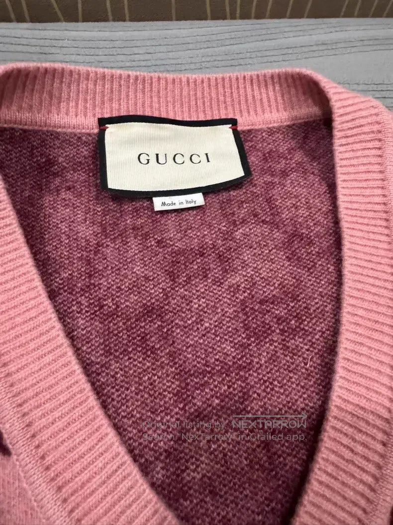Gucci Gucci Pink cashmere sweater Size S / US 4 / IT 40 - 2 Thumbnail