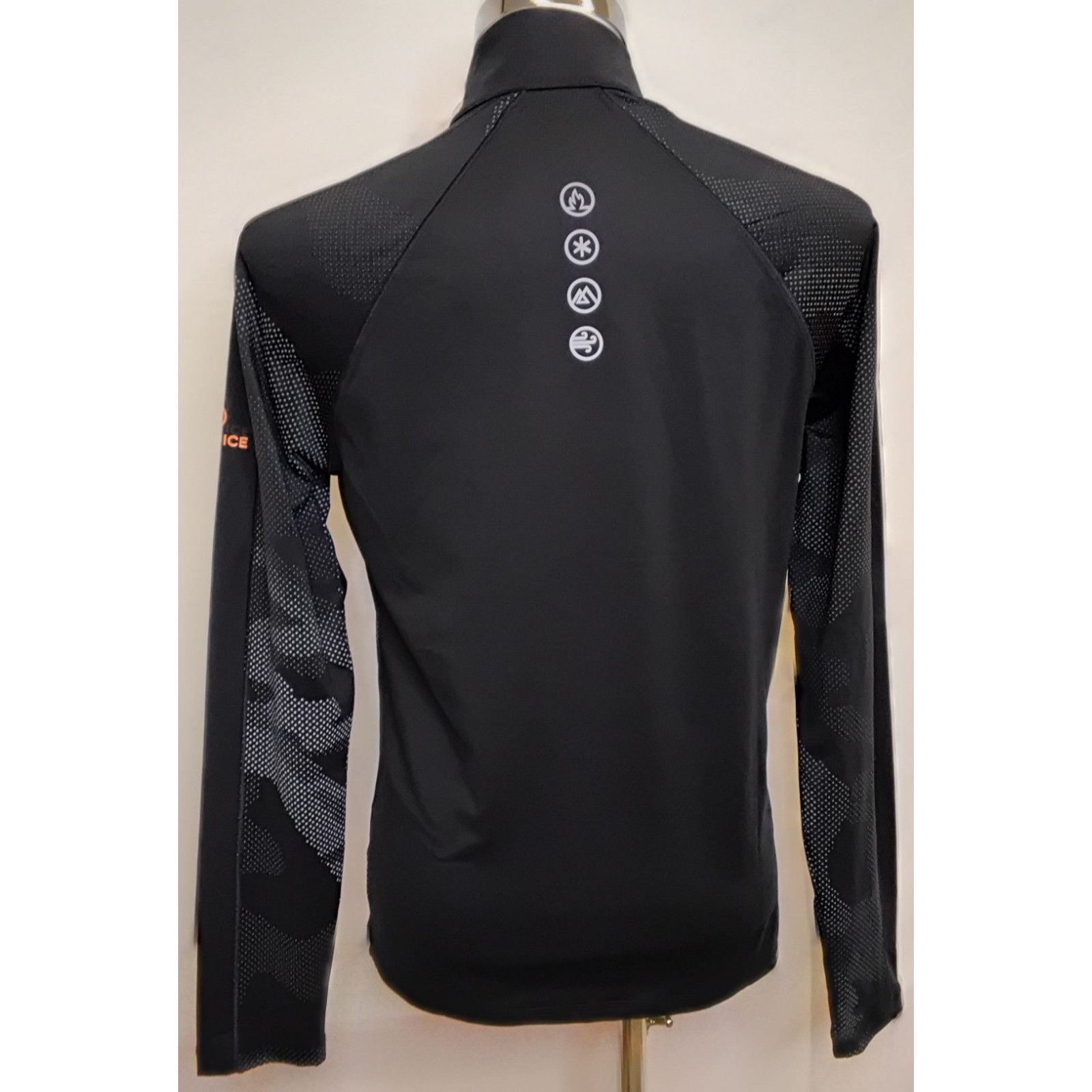 Bogner Bogner Fire & Ice Zip Pullover Baselayer Men's S Black NWT Size US S / EU 44-46 / 1 - 3 Thumbnail