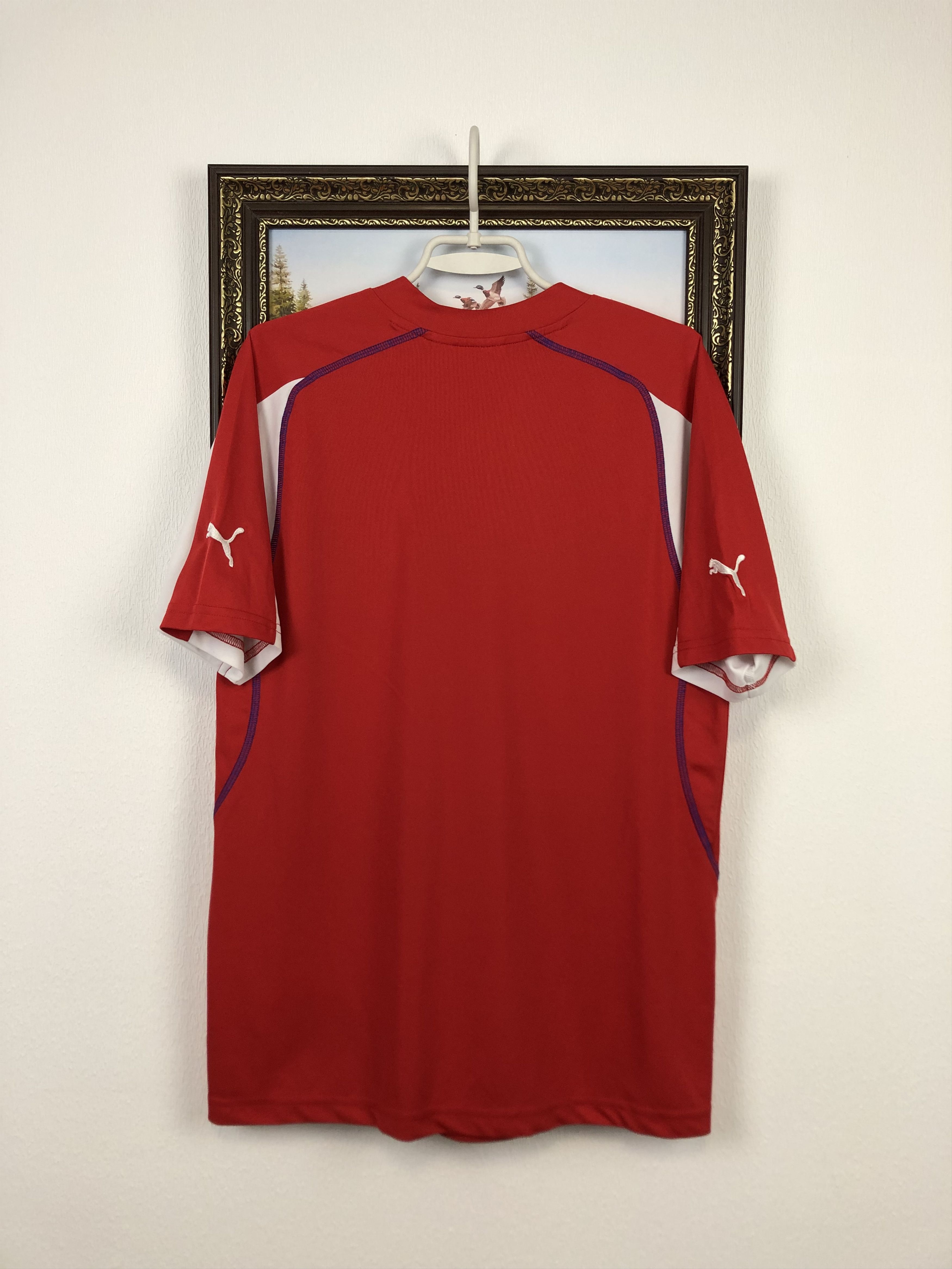 Vintage Czech Republic Home football shirt 2003 Soccer Jersey Size US L / EU 52-54 / 3 - 10 Thumbnail