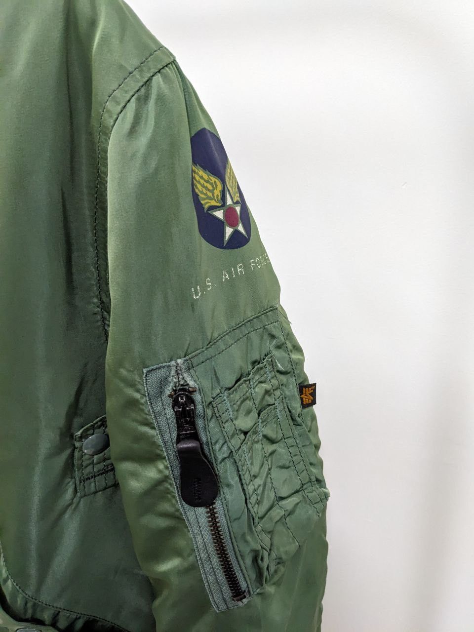Alpha Industries VINTAGE BUZZRICKSON ALPHA INDUSTRIES MA-1 US AIRFORCE JACKET Size US M / EU 48-50 / 2 - 6 Thumbnail