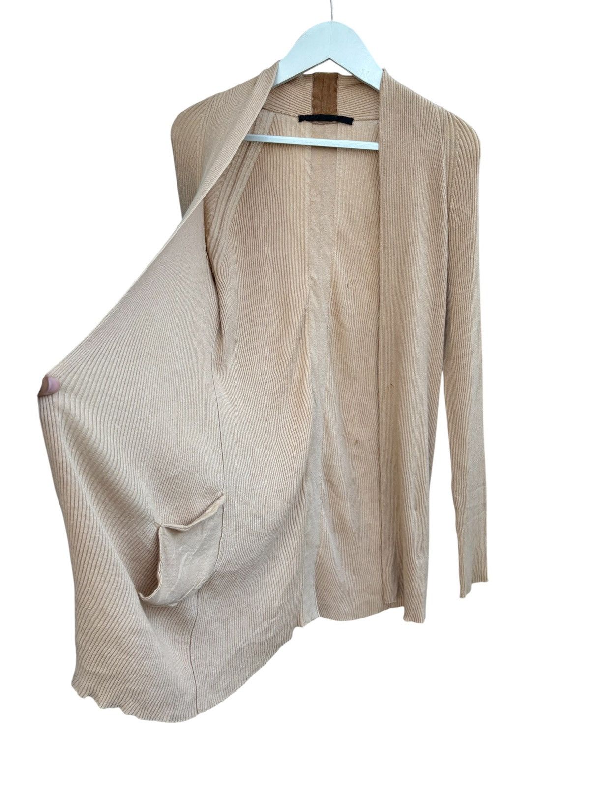 Haider Ackermann SS19 Long Ribbed Cardigan Size US M / EU 48-50 / 2 - 4 Thumbnail