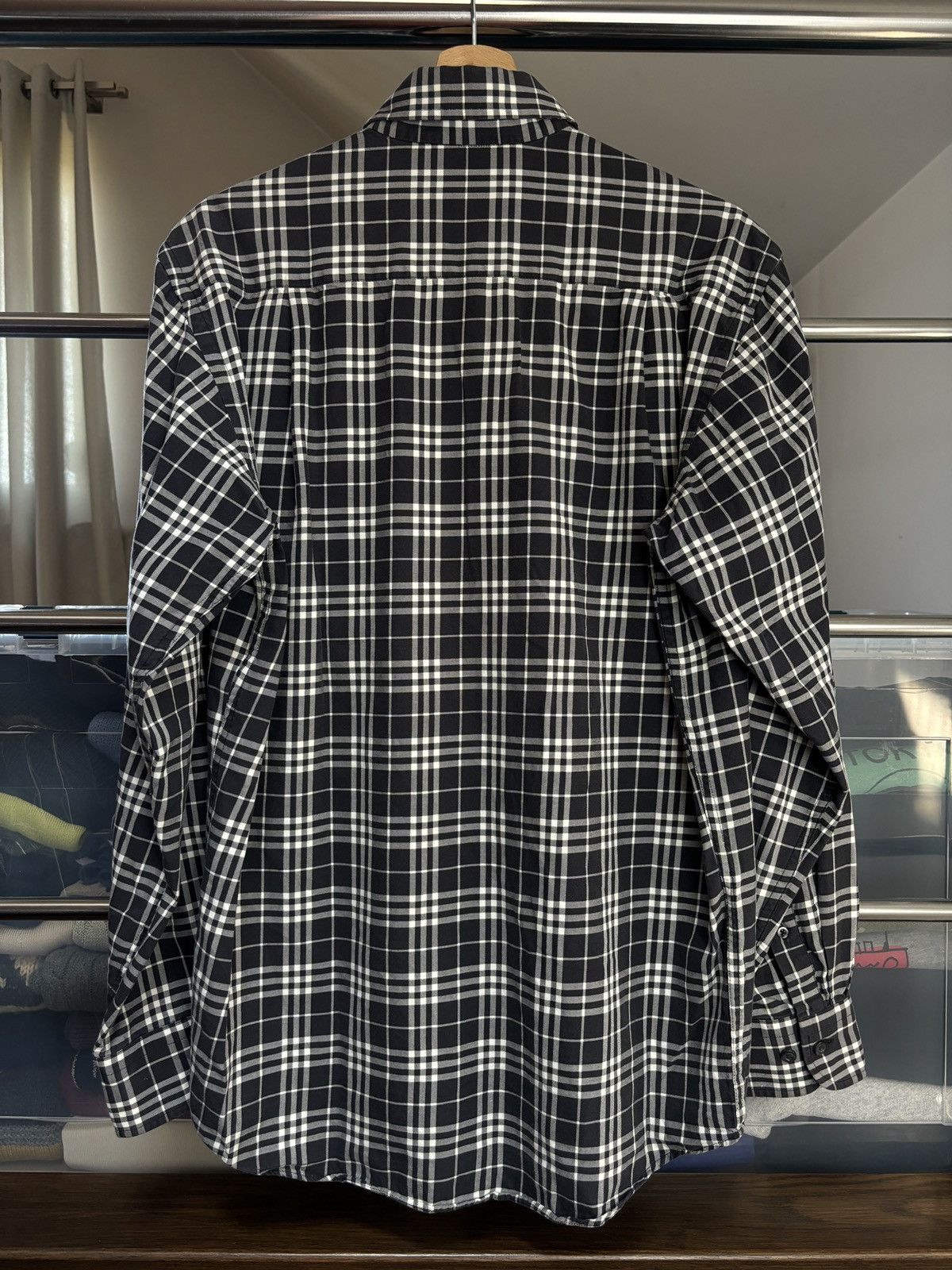 Burberry Burberry Checkered Button Up Shirt Size US S / EU 44-46 / 1 - 3 Thumbnail