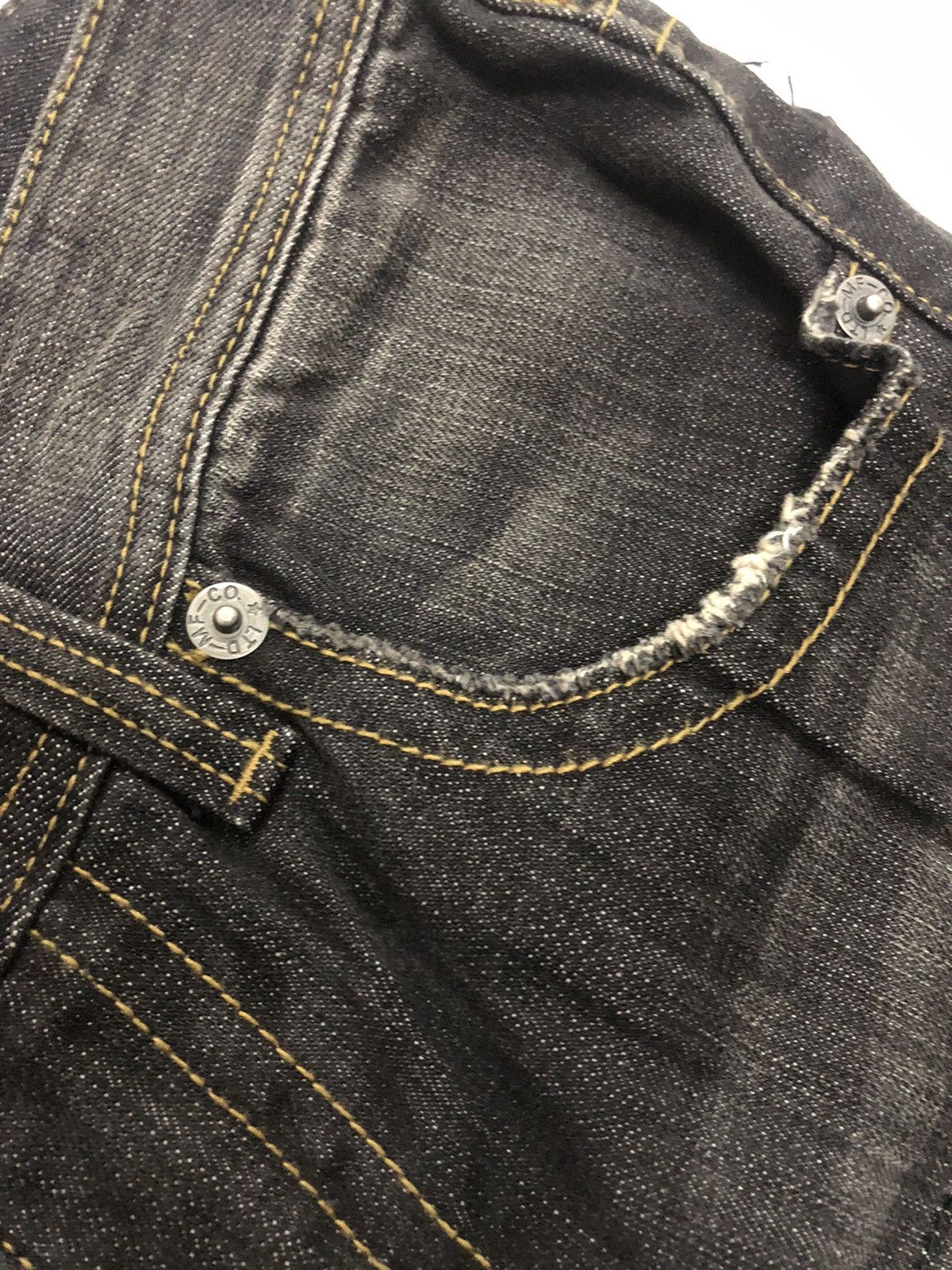 If Six Was Nine × Japanese Brand Japanese Brand - Bootcut Jeans Gennaro Distressed Size US 30 / EU 46 - 9 Thumbnail
