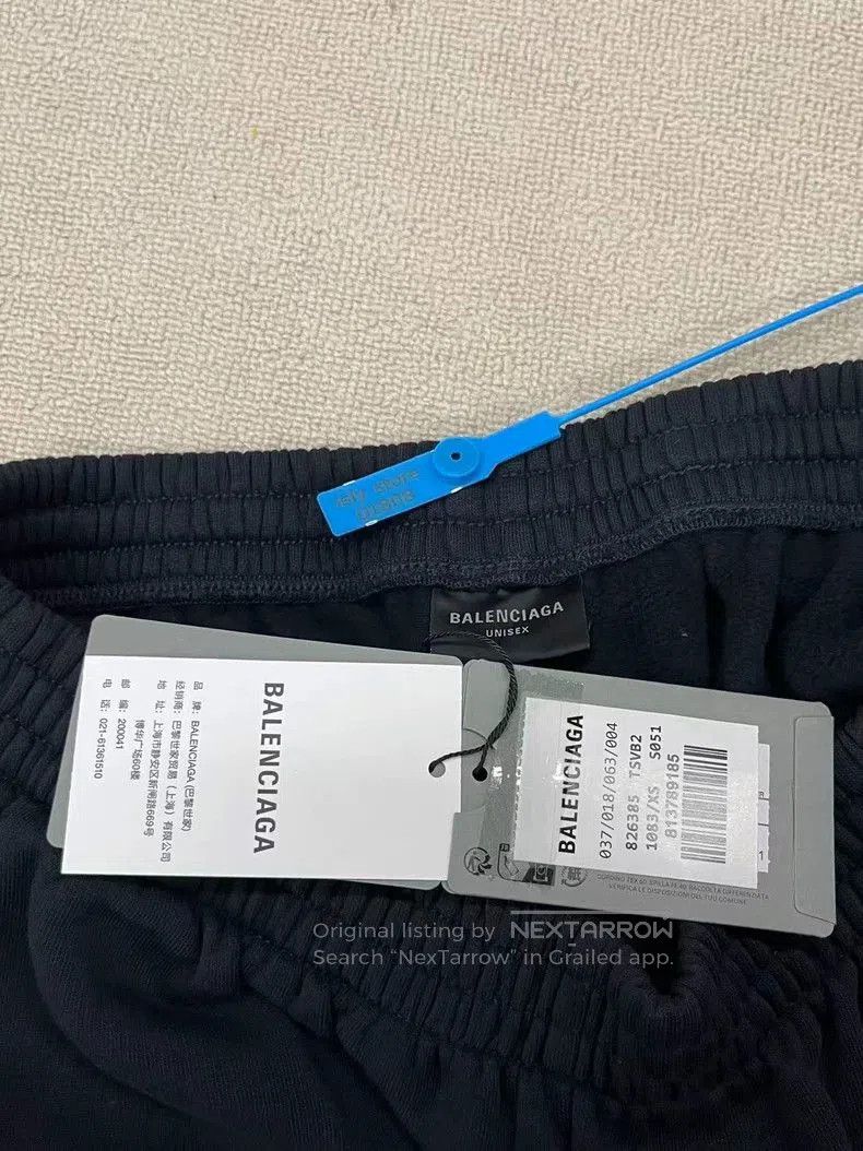 Balenciaga Balenciaga Logo Elastic Waist Sports Shorts. Size US 30 / EU 46 - 4 Thumbnail
