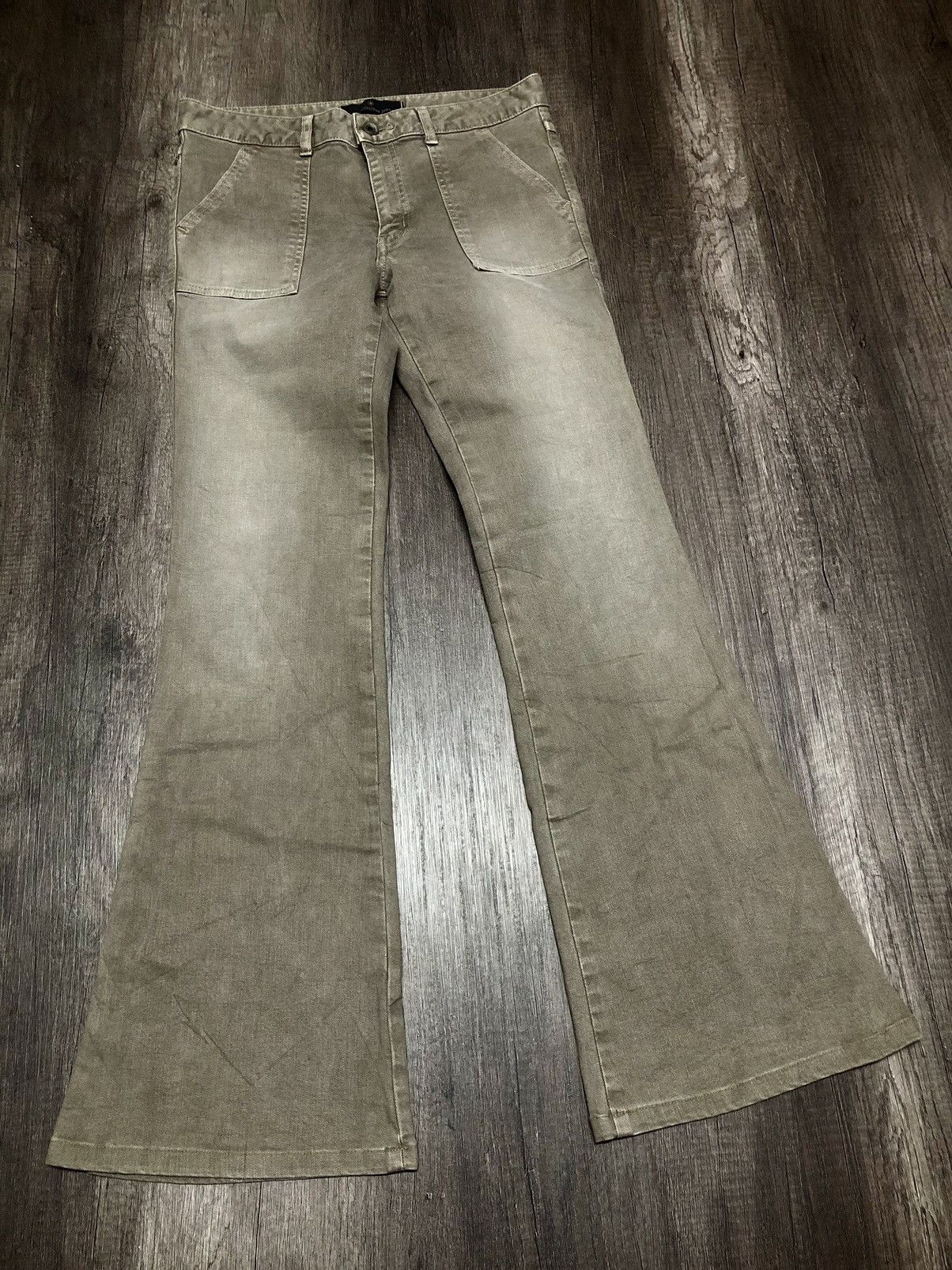 If Six Was Nine × Japanese Brand VINTAGE EDICONSCIOUS BUSH PANTS FLARE BOOTCUT JEANS Size US 30 / EU 46 - 24 Thumbnail