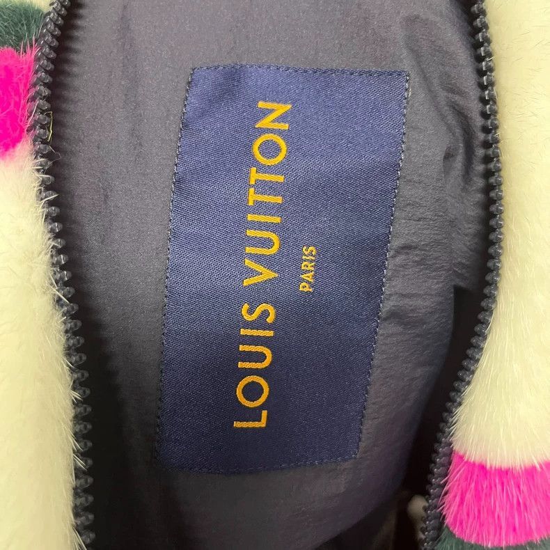 Louis Vuitton louis vuitton's latest multicolor patchwork striped jacket- Size US XL / EU 56 / 4 - 4 Thumbnail