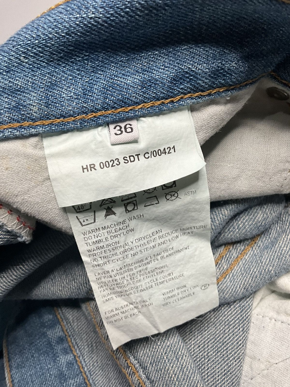Helmut Lang Helmut Lang Distressed Low Waist Contour Fit Size US 36 / EU 52 - 11 Thumbnail