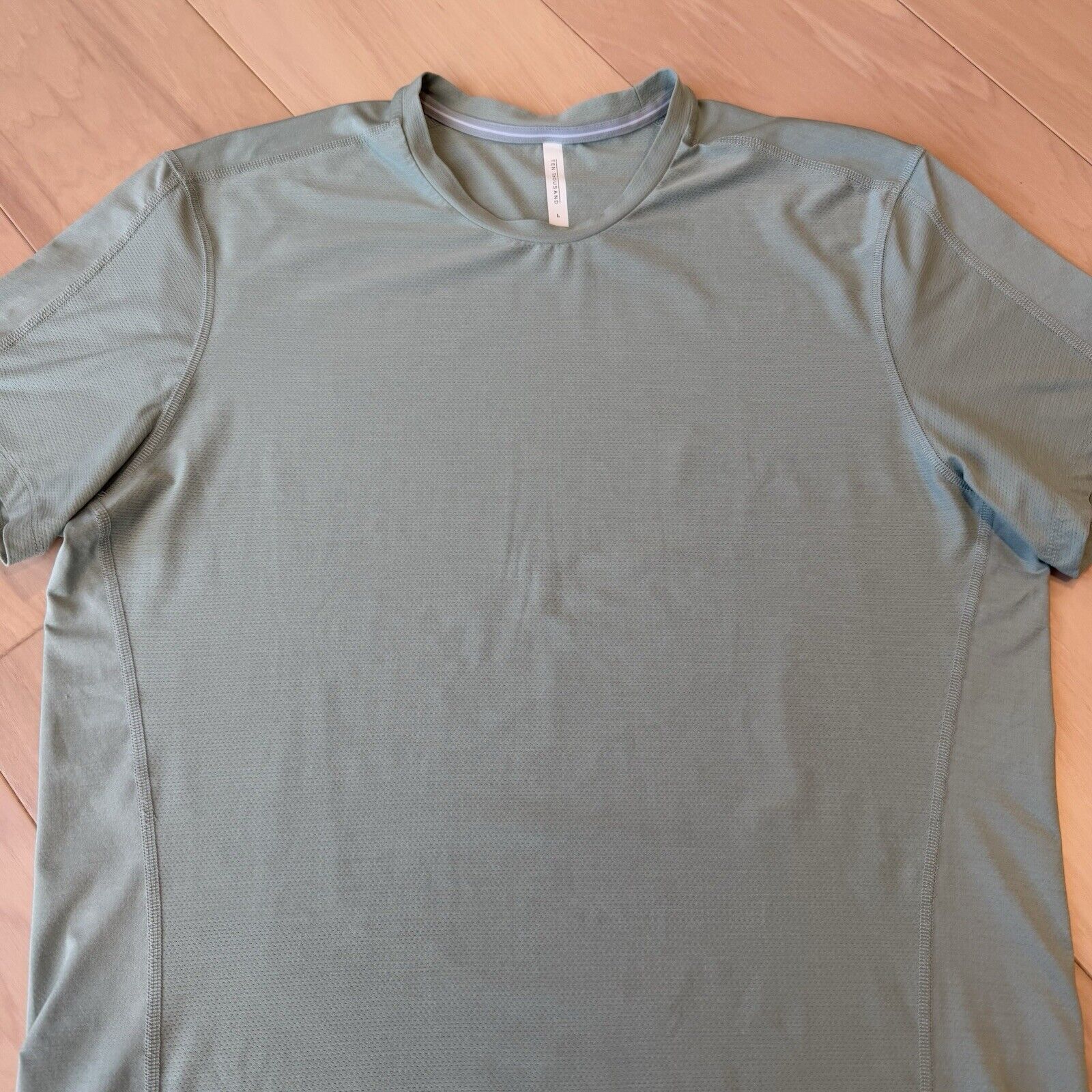 Ten Thousand Ten Thousand Performance Shirt L Green Sportswear Athleisure Size US L / EU 52-54 / 3 - 3 Thumbnail