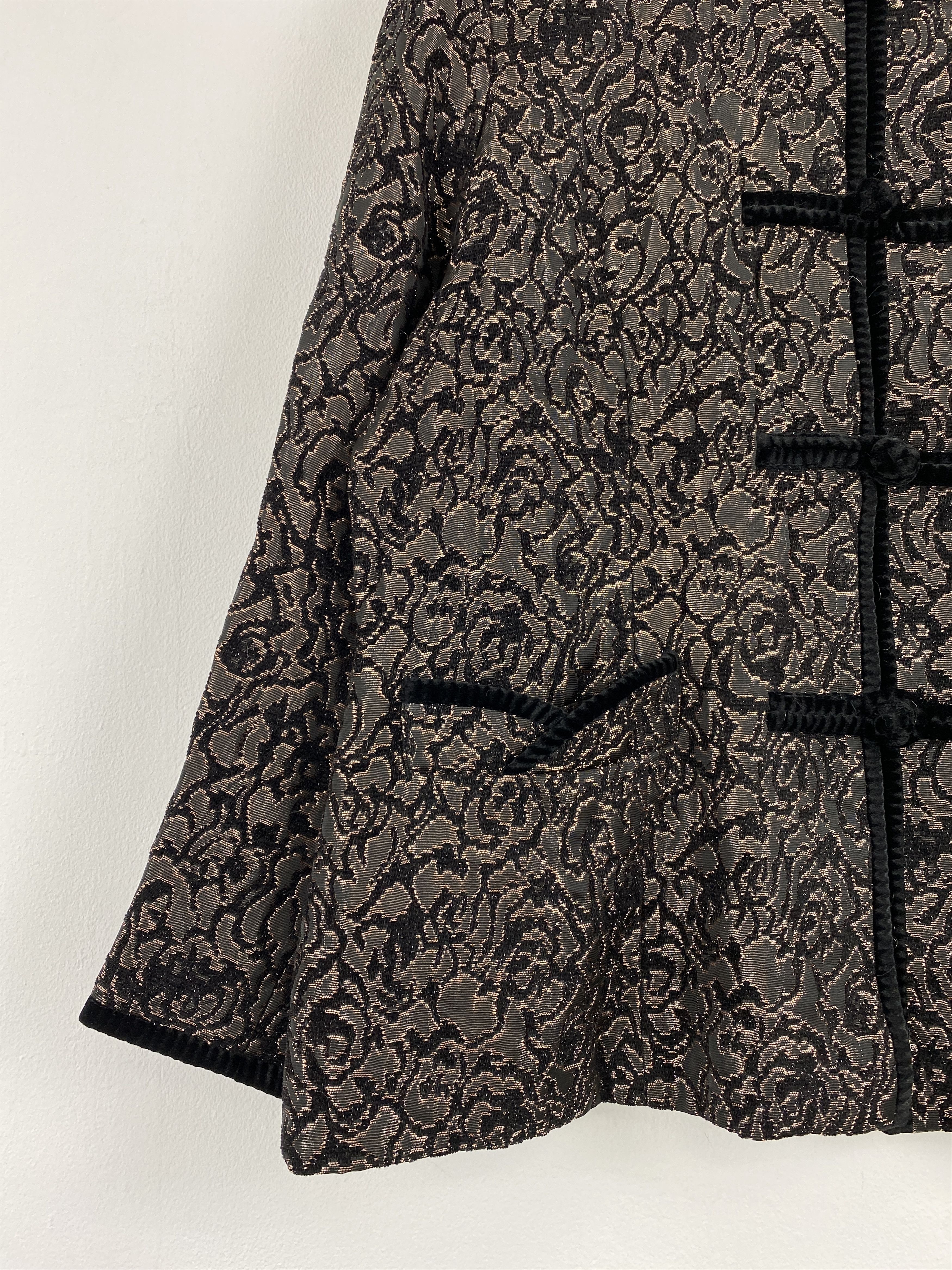 Japanese Brand Vintage Bonie Elen Floral Pattern Chinese Jacket JA0111 Size L / US 10 / IT 46 - 8 Thumbnail