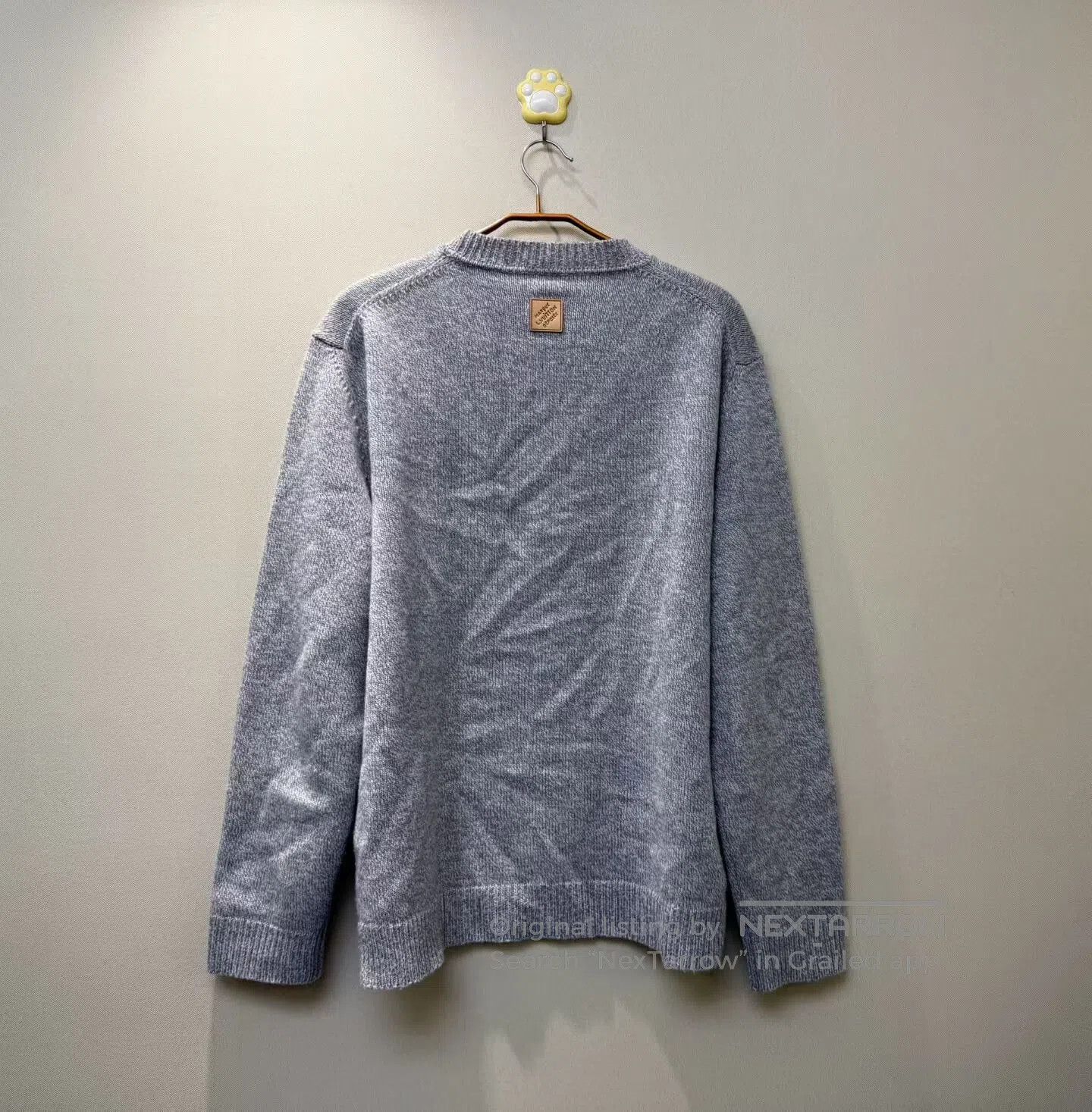 Louis Vuitton Louis Vuitton Grey Fox Logo Logo Sweater| Size US XXL / EU 58 / 5 - 4 Thumbnail