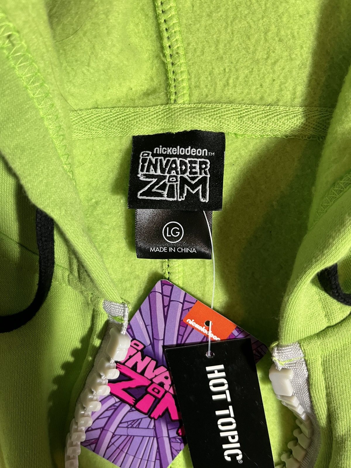 Hot Topic Invader Zim Gir Hoodie Large Size US L / EU 52-54 / 3 - 3 Thumbnail