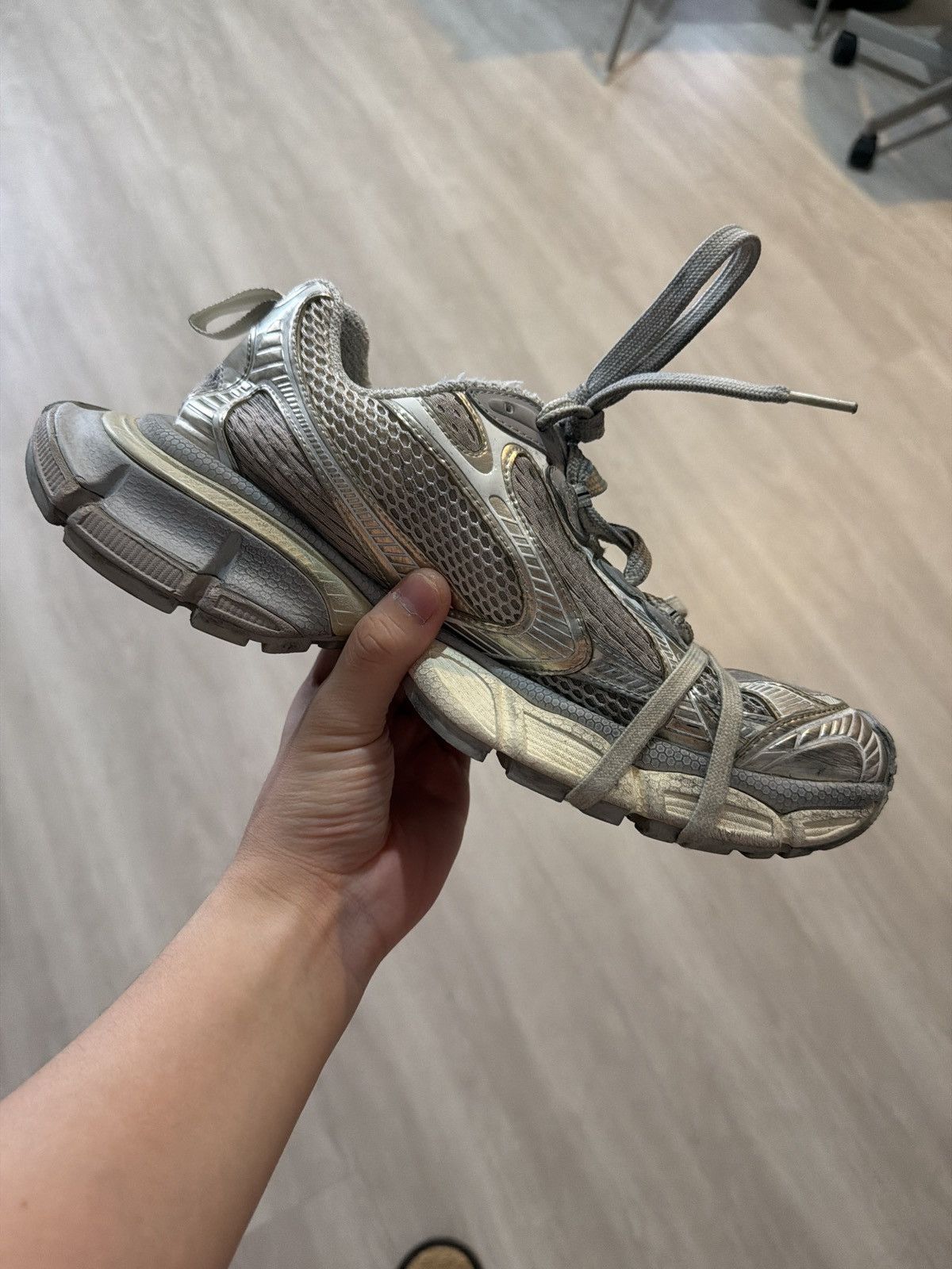 Balenciaga 3xl sneakers Eggshell Size US 8 / EU 41 - 6 Thumbnail