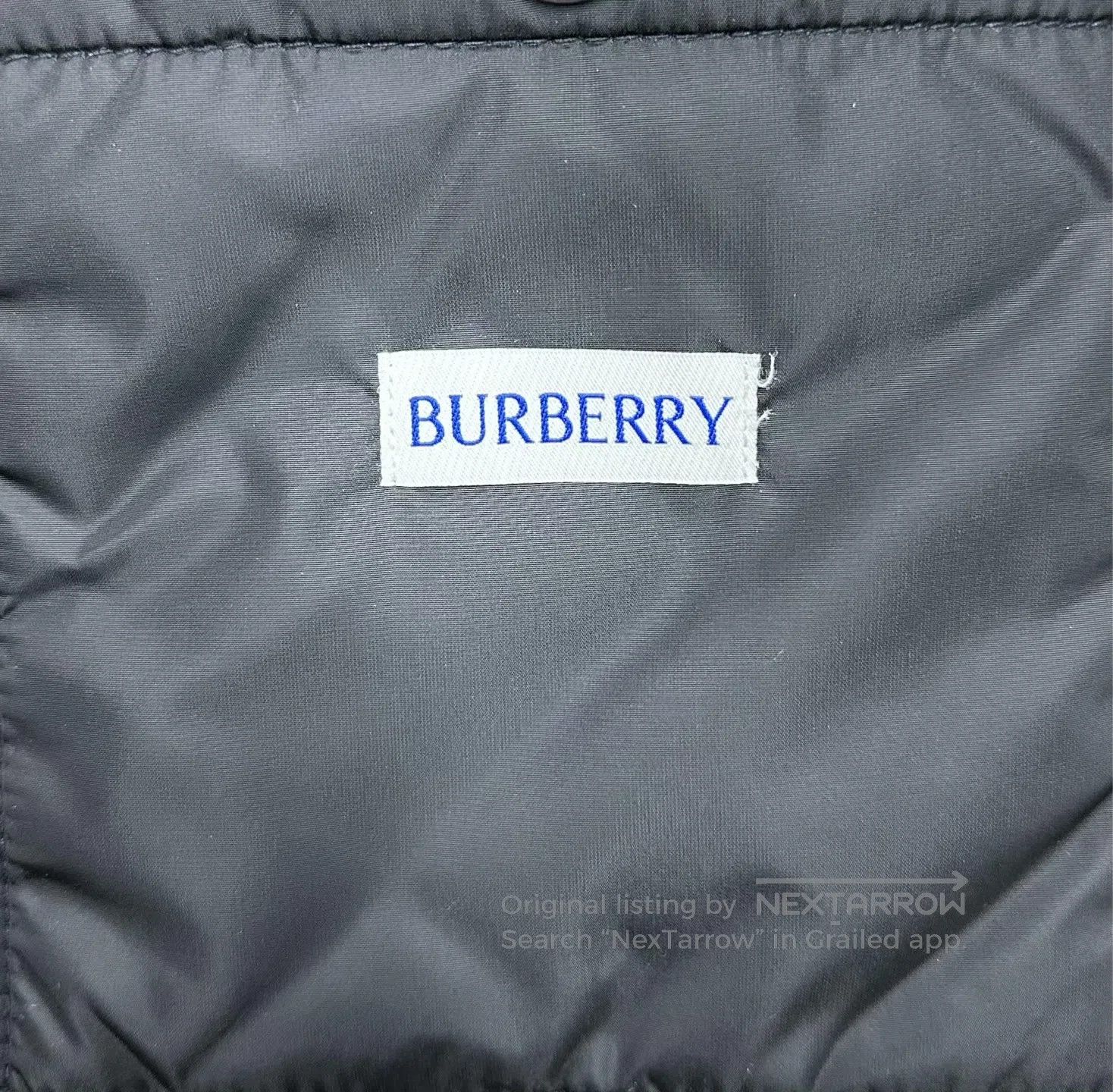 Burberry Burberry Black Diamond Stitch Hooded Jacket| Size L / US 10 / IT 46 - 3 Thumbnail