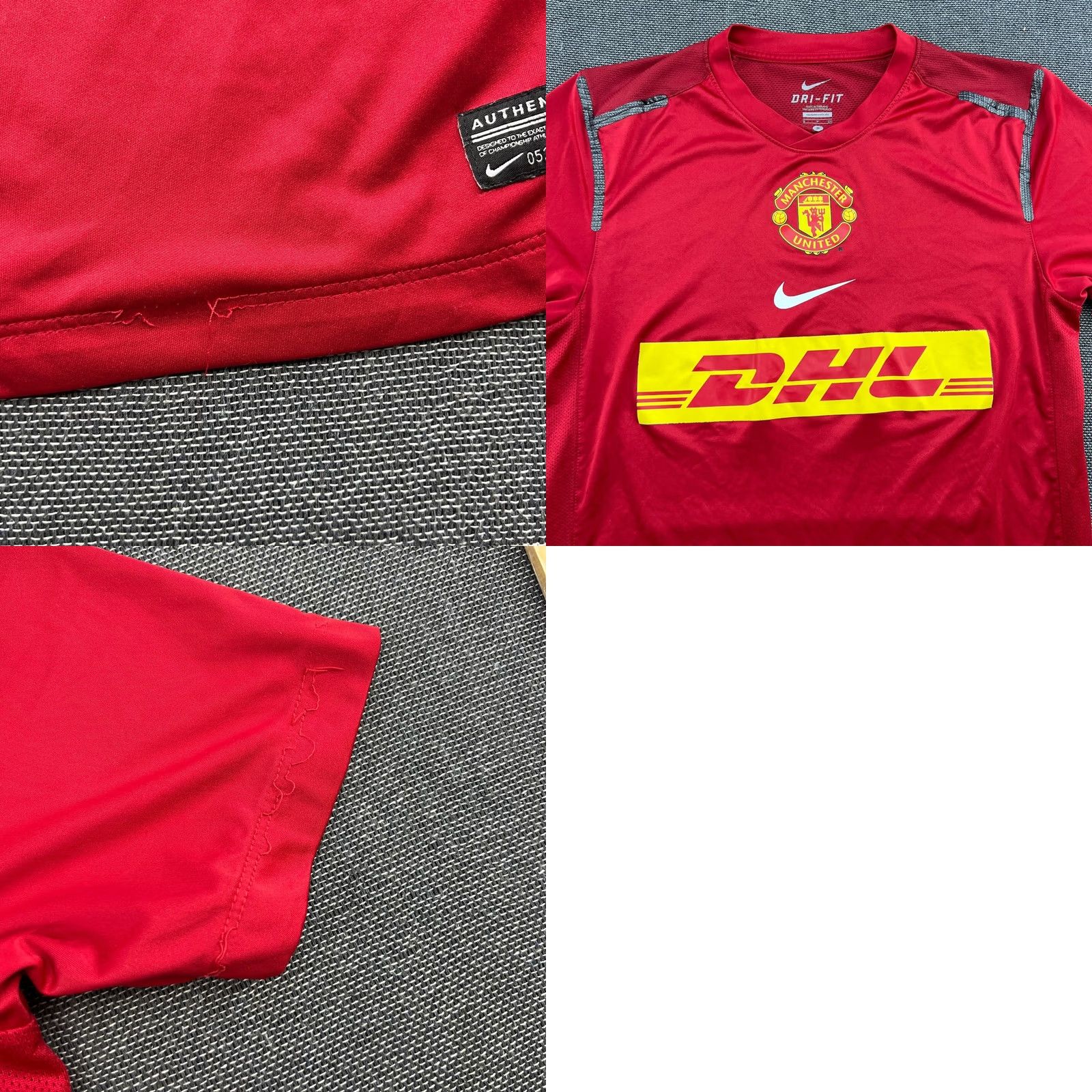 Nike Nike Manchester United 2012 2013 Training Mens Football Jersey Sz S Red Shirt Casual Athletic Mens Nike Size US S / EU 44-46 / 1 - 10 Thumbnail