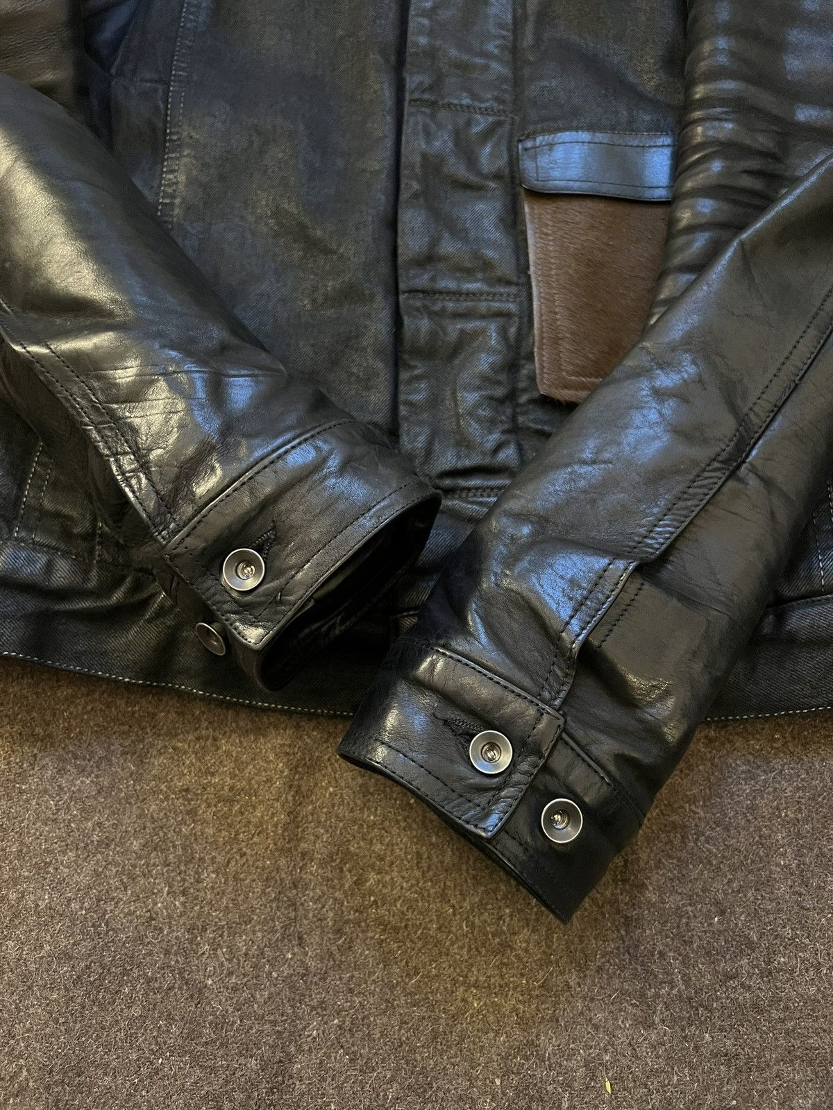 Rick Owens Rick Owens FW15 Slave Jacket Size US S / EU 44-46 / 1 - 7 Thumbnail
