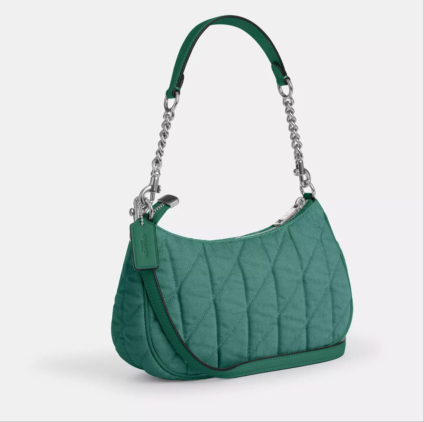 Coach Teri Shoulder Bag CBG86 Ivy/Green Size ONE SIZE - 9 Thumbnail