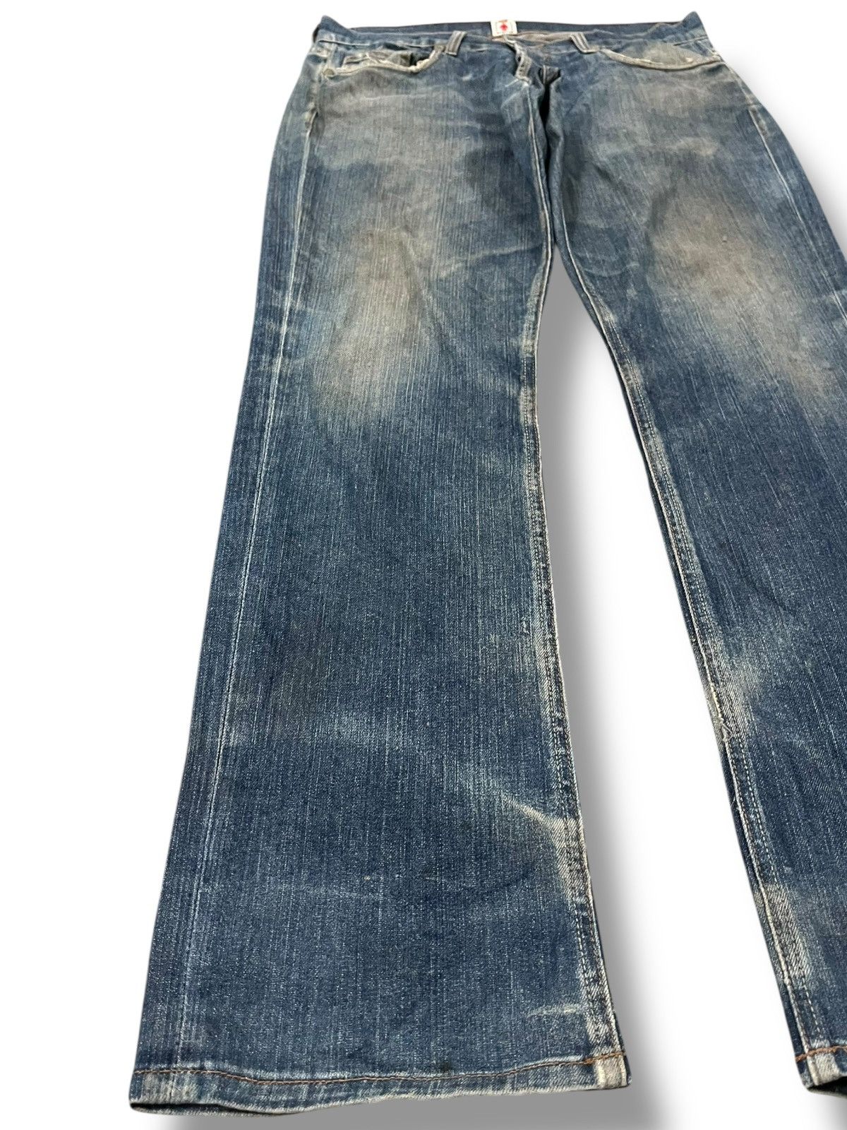 Girl Skateboards × Girls Don't Cry × X-Girl Vintage Girl Mudwash Skater Denim Size 33" - 3 Thumbnail