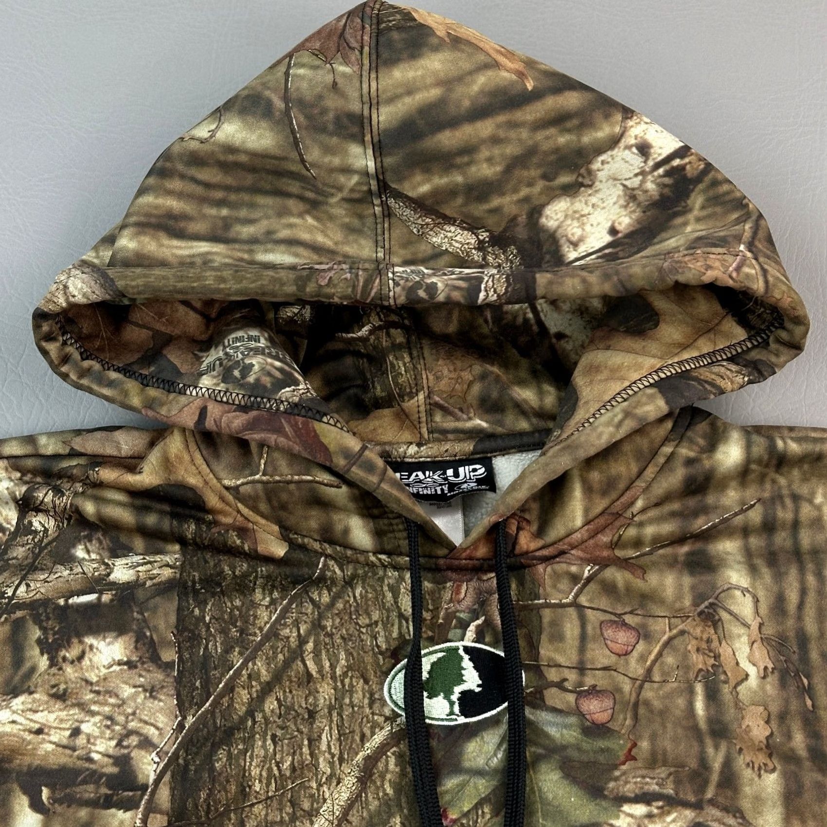 Vintage Mossy Oak Hoodie Mens Medium Break Up Infinity Camo Pullover Hunting Outdoor Size US M / EU 48-50 / 2 - 4 Thumbnail