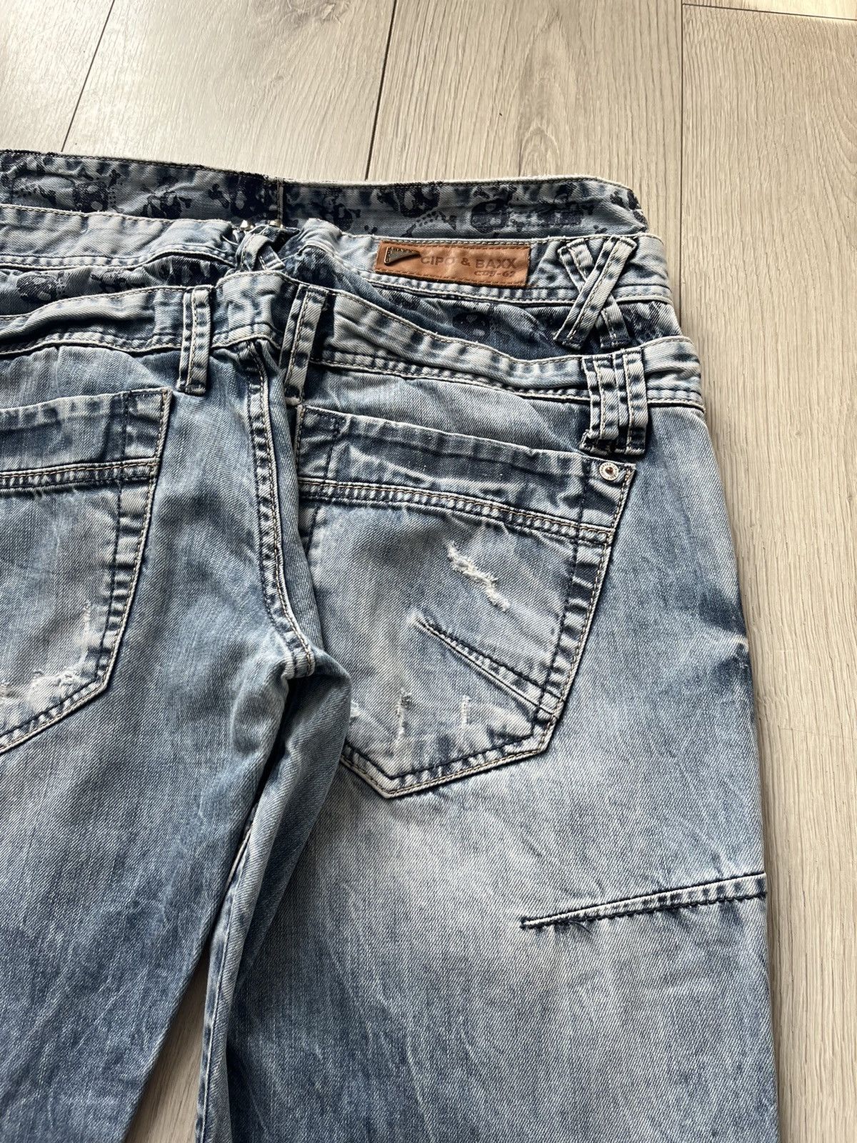 Japanese Brand cyber y2k denim distressed skate streetwear wideleg archive Size US 34 / EU 50 - 13 Thumbnail