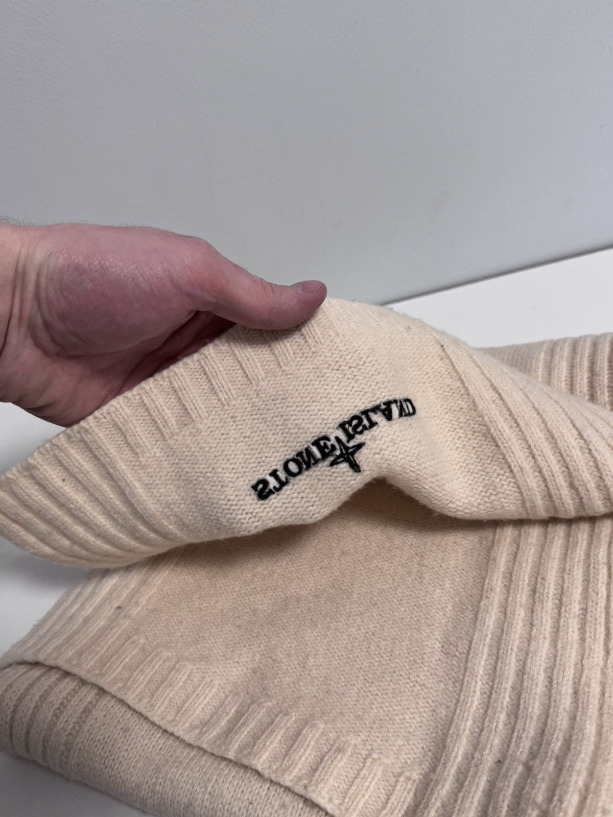 Vintage Stone island Scarfs Vintage Wool Size ONE SIZE - 7 Thumbnail