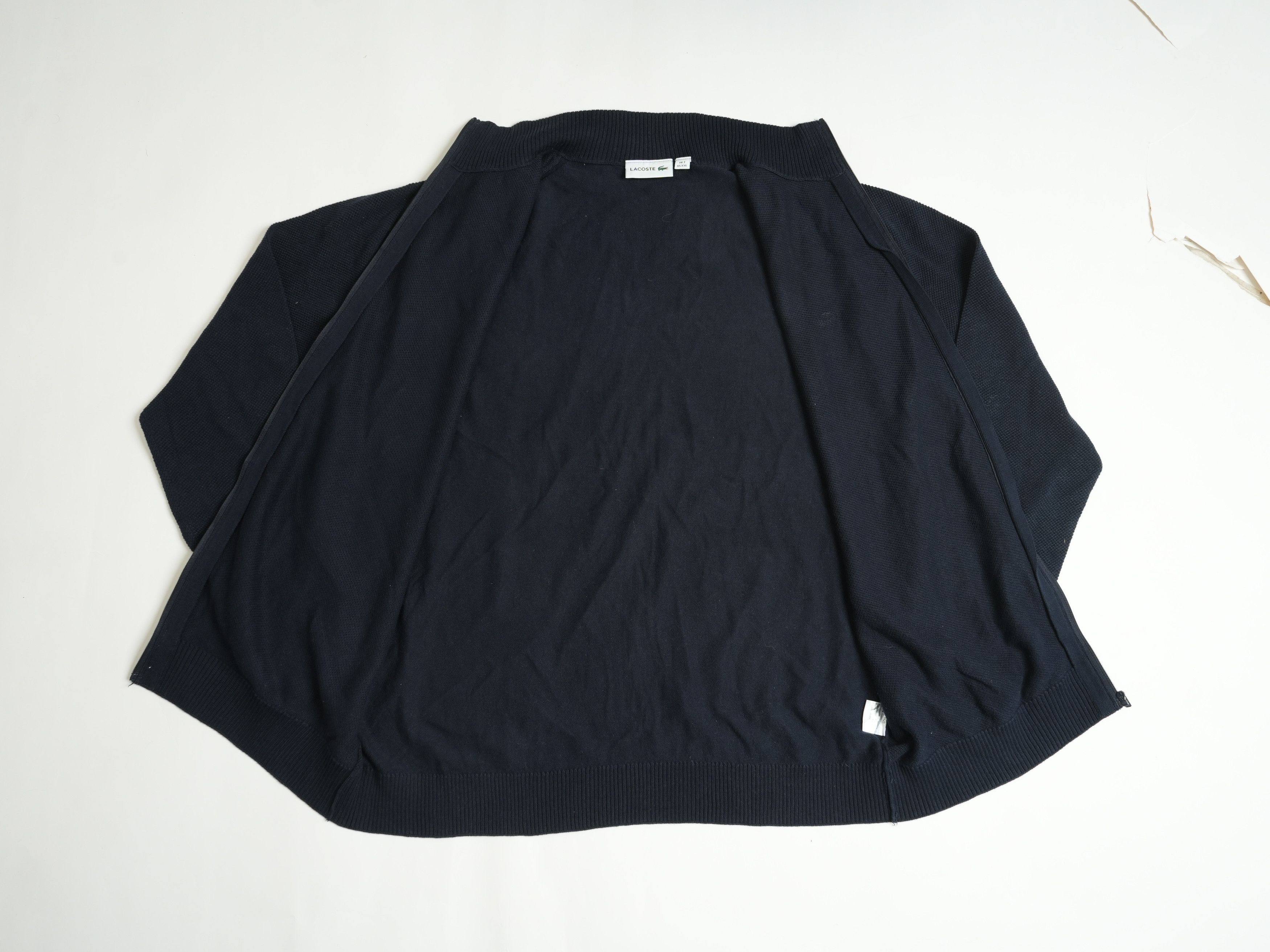Lacoste Lacoste Full Zip Sweater Jumper Size US XXL / EU 58 / 5 - 2 Thumbnail