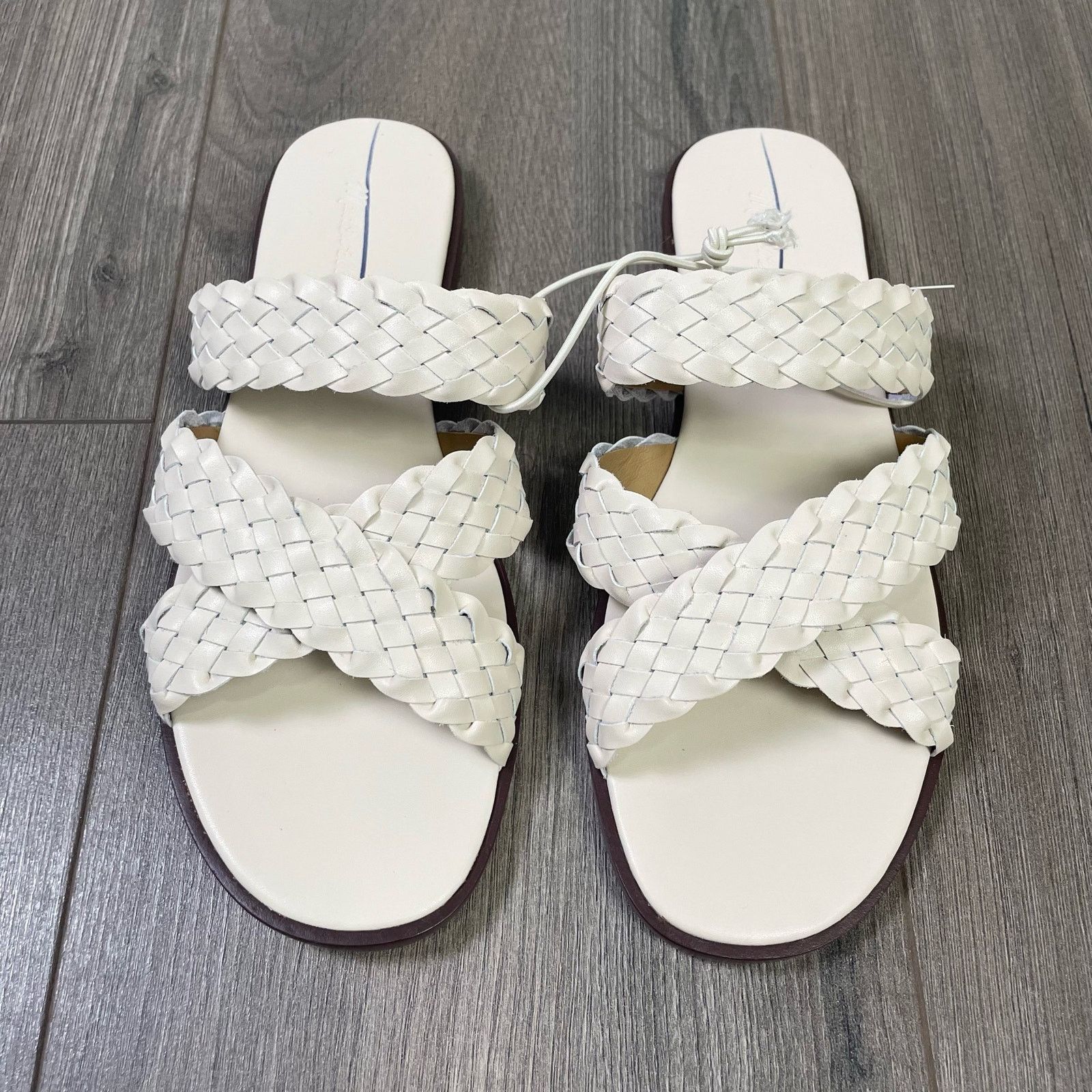 Madewell Madewell Trace Band Woven Eco Oil Veg Sandals US Women's 7M Size US 7 / IT 37 - 1 Thumbnail