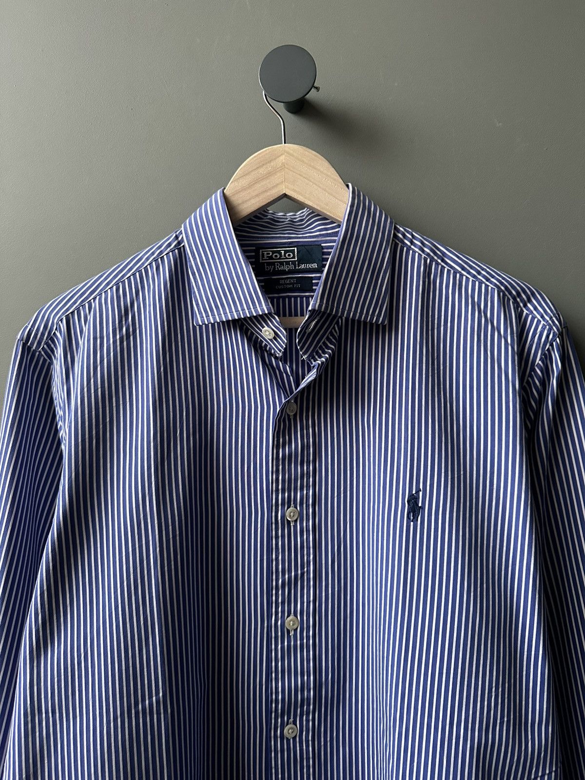 Polo Ralph Lauren Polo Ralph Lauren Stripped Cotton Shirt Size US XL / EU 56 / 4 - 2 Thumbnail