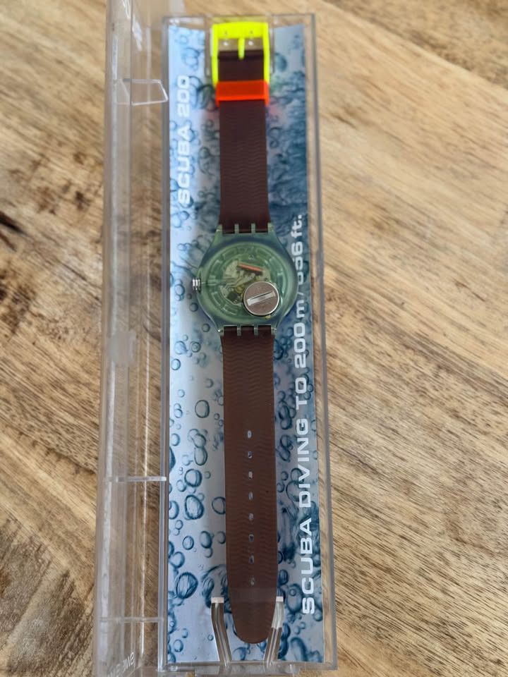 Swatch Swatch Spray Up SDN103 1992 Scuba 200 - New Old Stock 🌊⌚ Size ONE SIZE - 3 Thumbnail