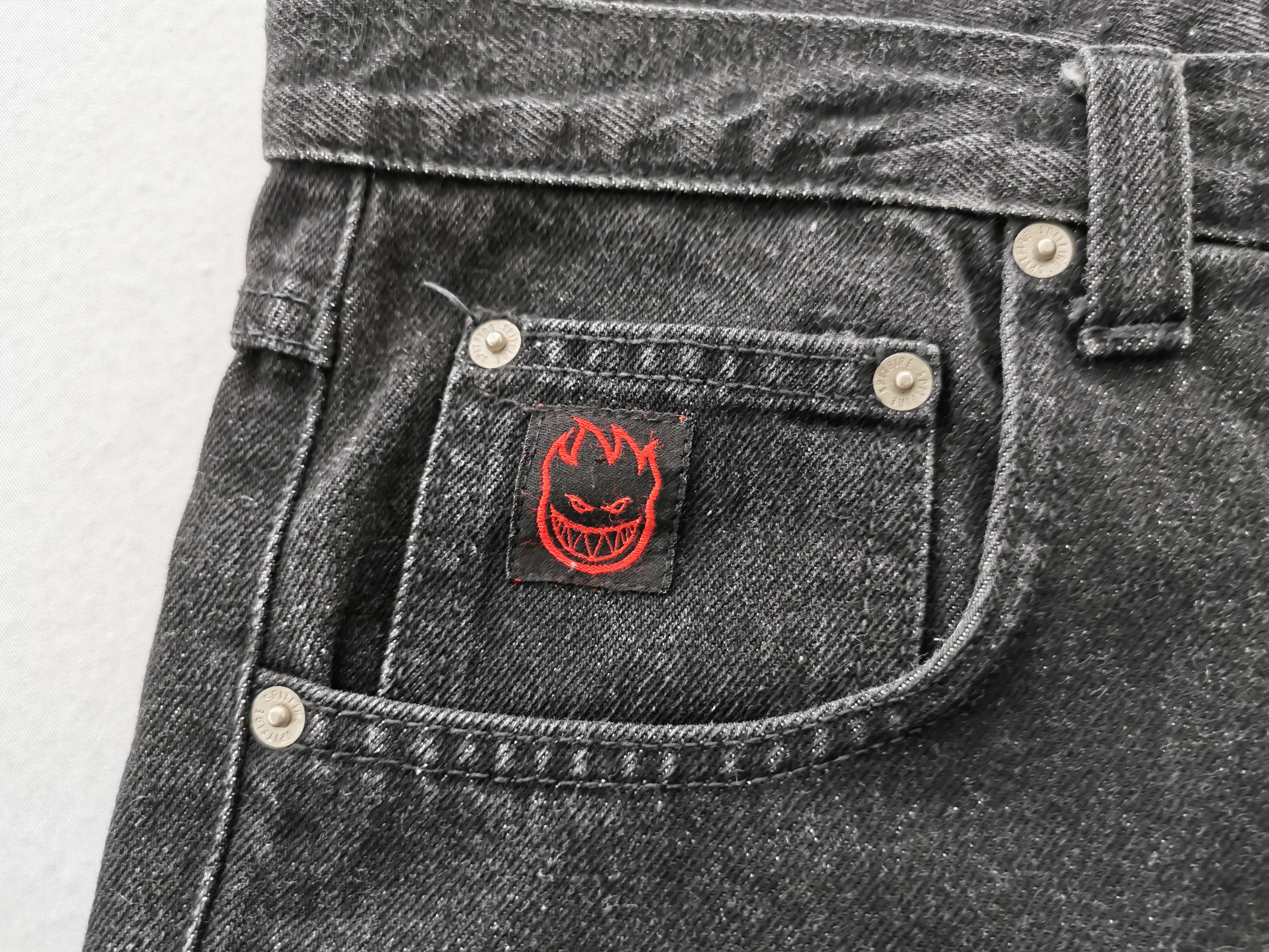Spitfire Vintage 90's Spitfire Wheels Skate Denim Made In USA Size 34 Size US 34 / EU 50 - 9 Thumbnail