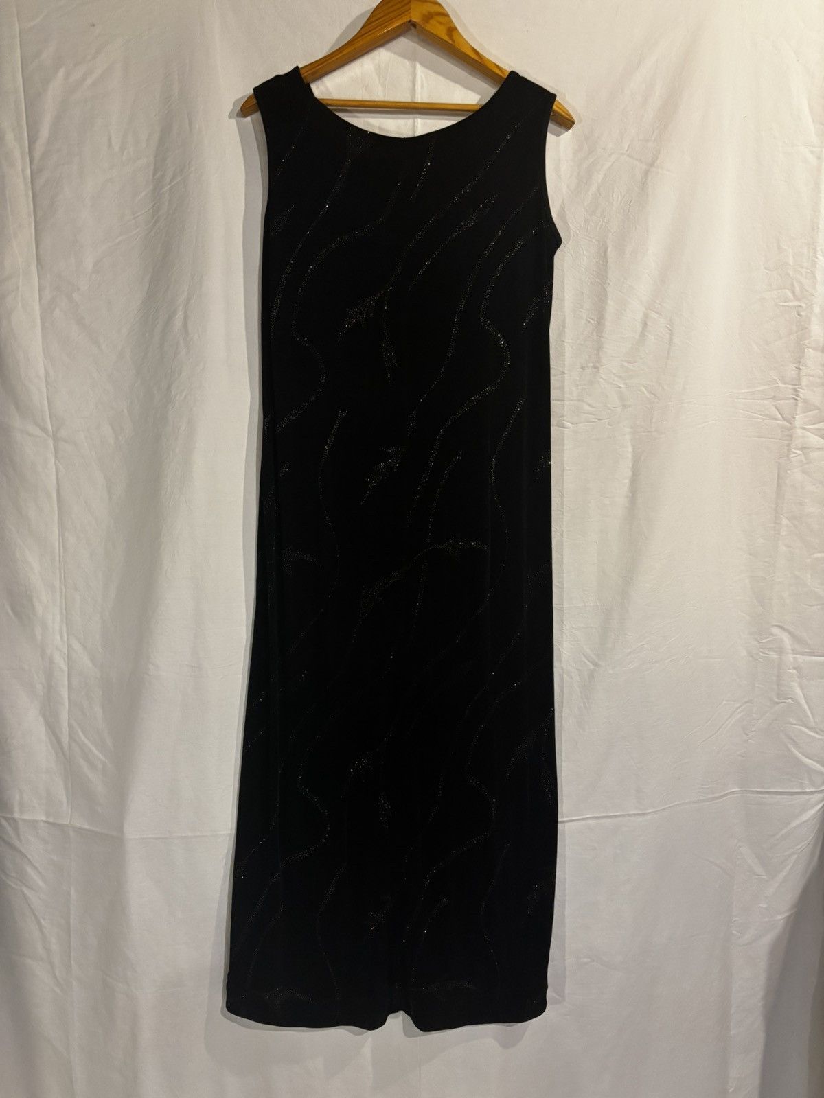 Other Black sleeveless Dress.wd297 Size L / US 10 / IT 46 - 8 Thumbnail