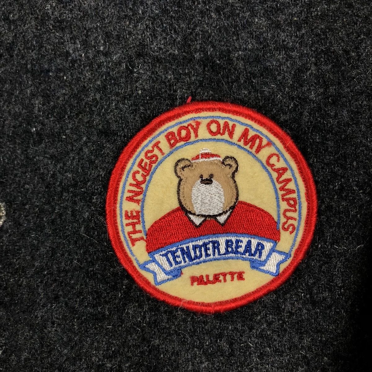 Japanese Brand 🔥Vintage Wool Varsity Jacket Snap Button Big Logo Size US S / EU 44-46 / 1 - 17 Thumbnail