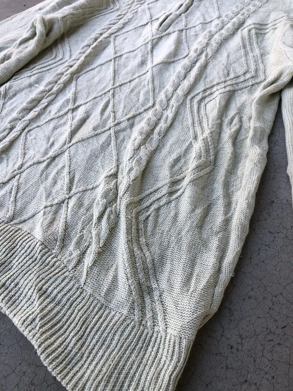 Aran Isles Knitwear × Designer × Homespun Knitwear Japanesebrand Pureknit Jumper/Memeri Knitting Pattern Size US M / EU 48-50 / 2 - 5 Thumbnail