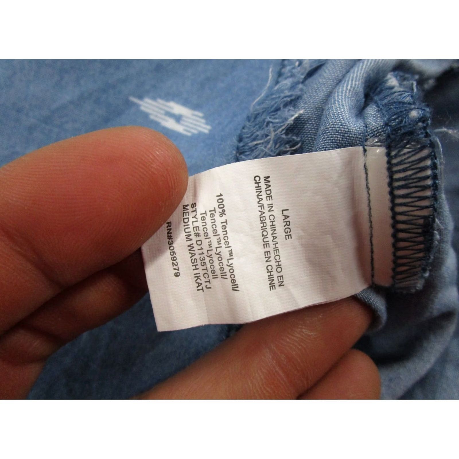 Vintage Thread Supply Lyocell Tencel Cap Sleeve Dress Womens Size L Pockets Blue Size L / US 10 / IT 46 - 5 Thumbnail