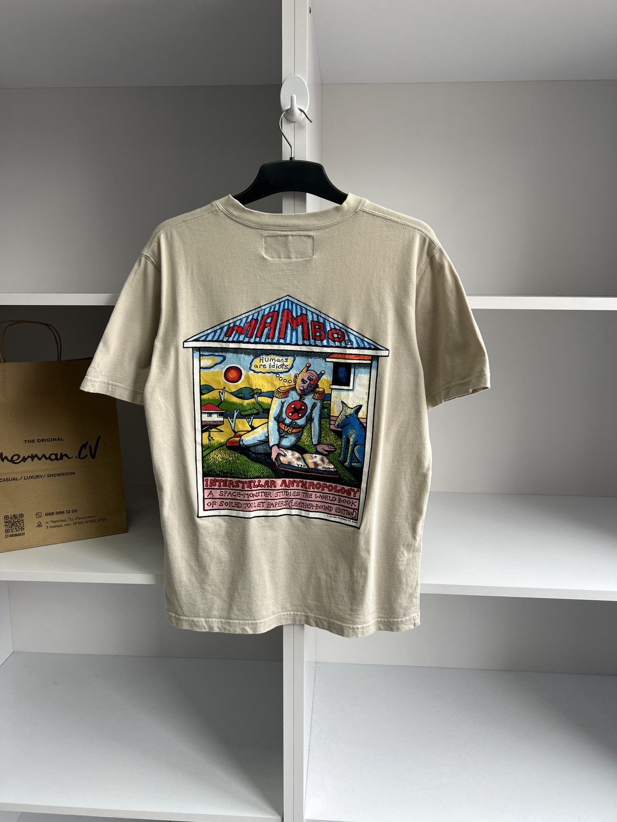 Mambo × Vintage Vintage Mambo Big Print Logo Streetwear Tee Size US M / EU 48-50 / 2 - 1 Thumbnail