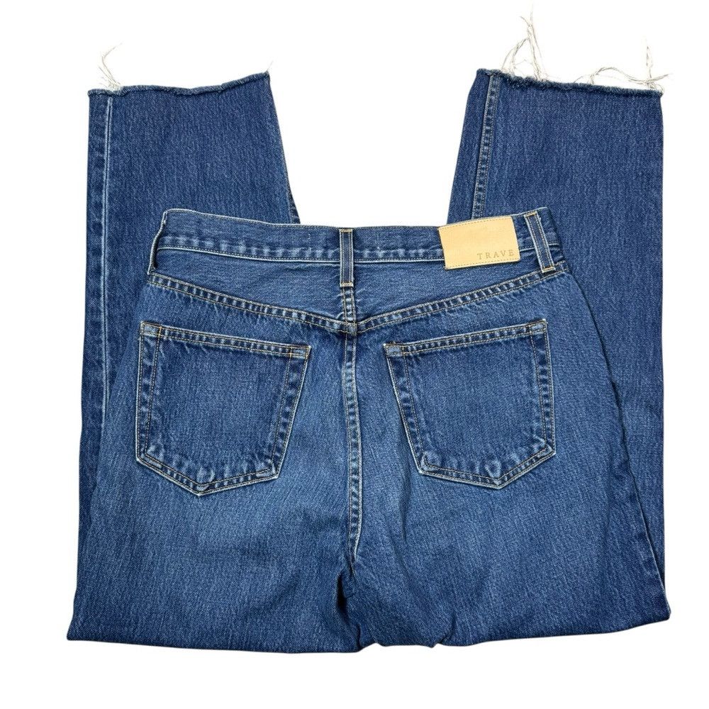Other TRAVE Vivienne Cropped Straight-Leg Jeans In Borrowed Time Size 28" / US 6 / IT 42 - 5 Thumbnail