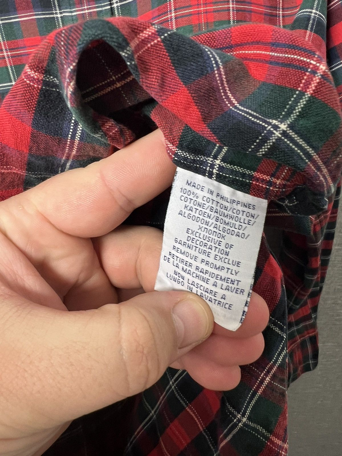 Polo Ralph Lauren Polo Ralph Lauren American Plaid Long Sleeve Shirt Size US M / EU 48-50 / 2 - 11 Thumbnail