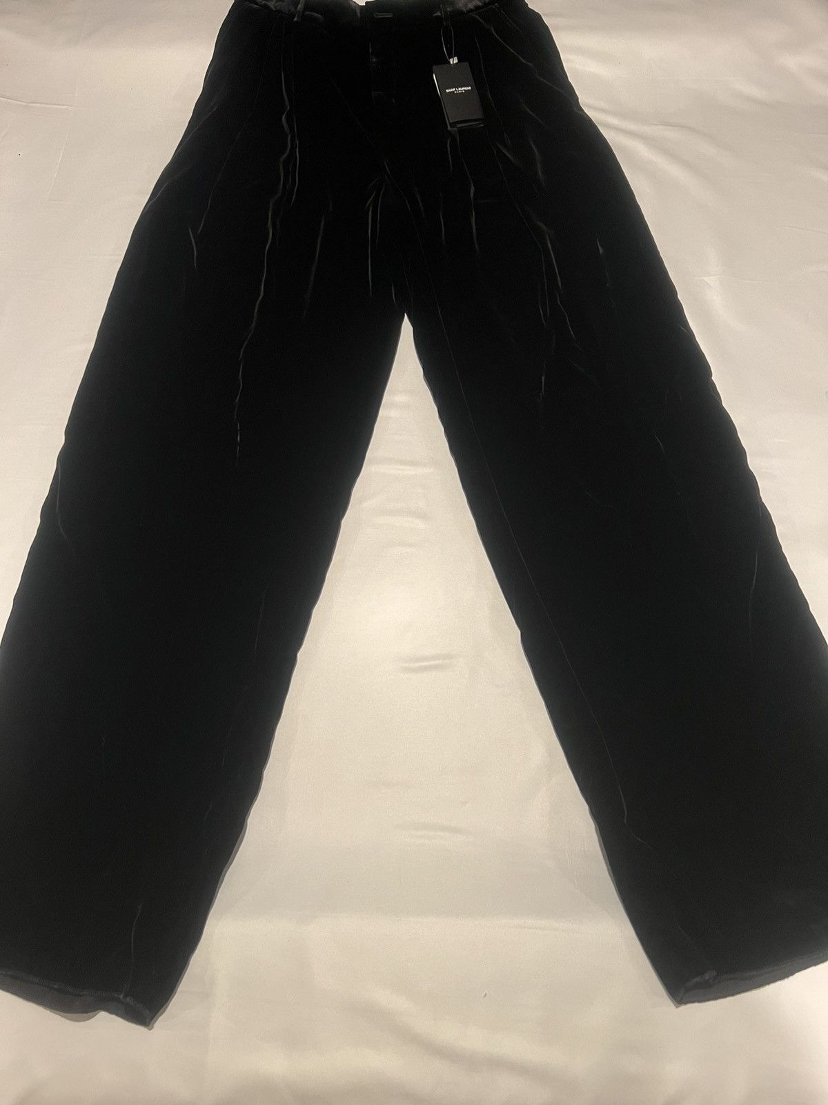 Saint Laurent Paris Saint Laurent wide leg velvet pants. 48/32. $2890 Size US 32 / EU 48 - 11 Thumbnail