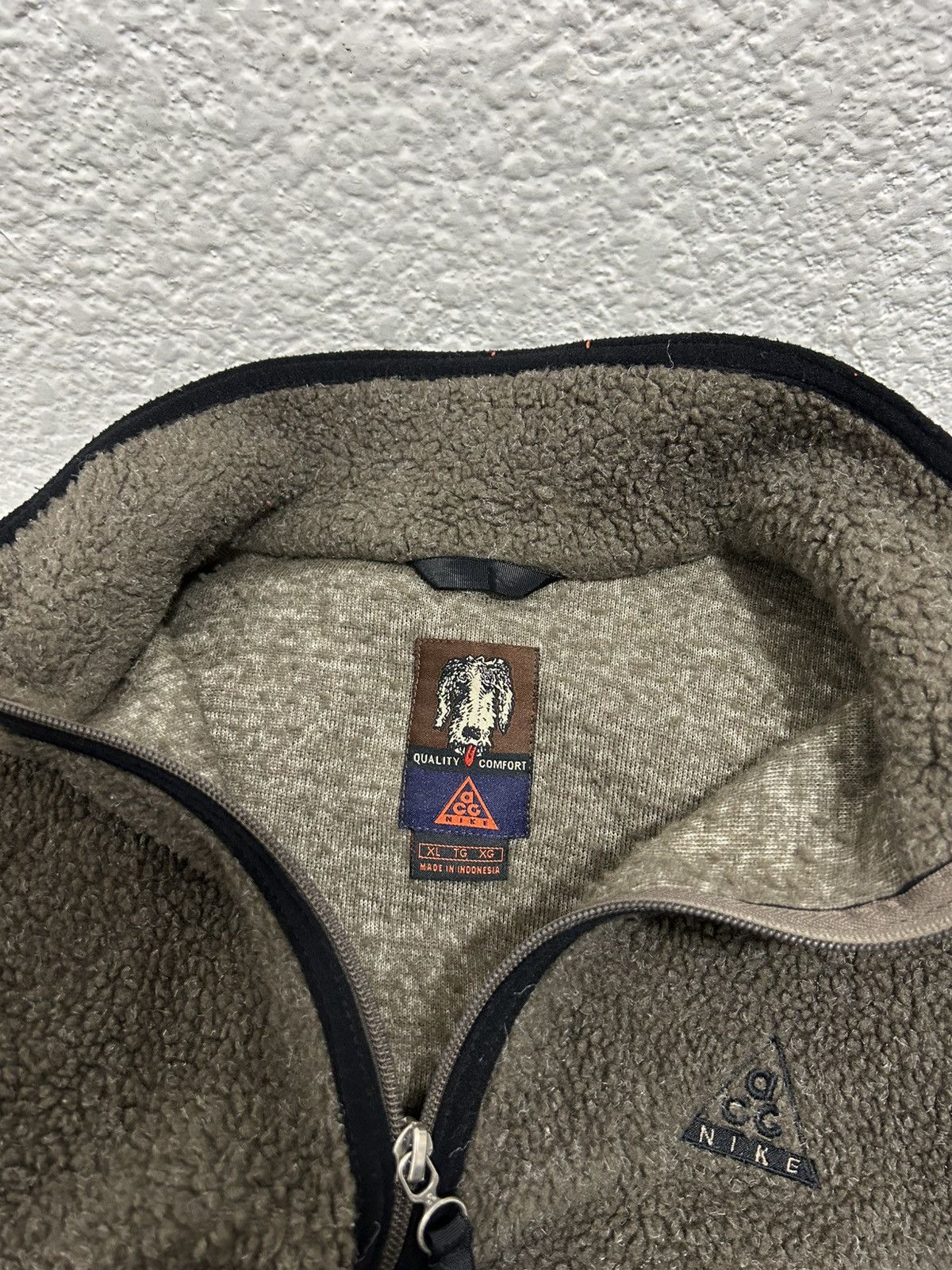 Nike ACG NIKE ACG HALF ZIP SHERPA 90’s BROWN Size US XL / EU 56 / 4 - 5 Thumbnail