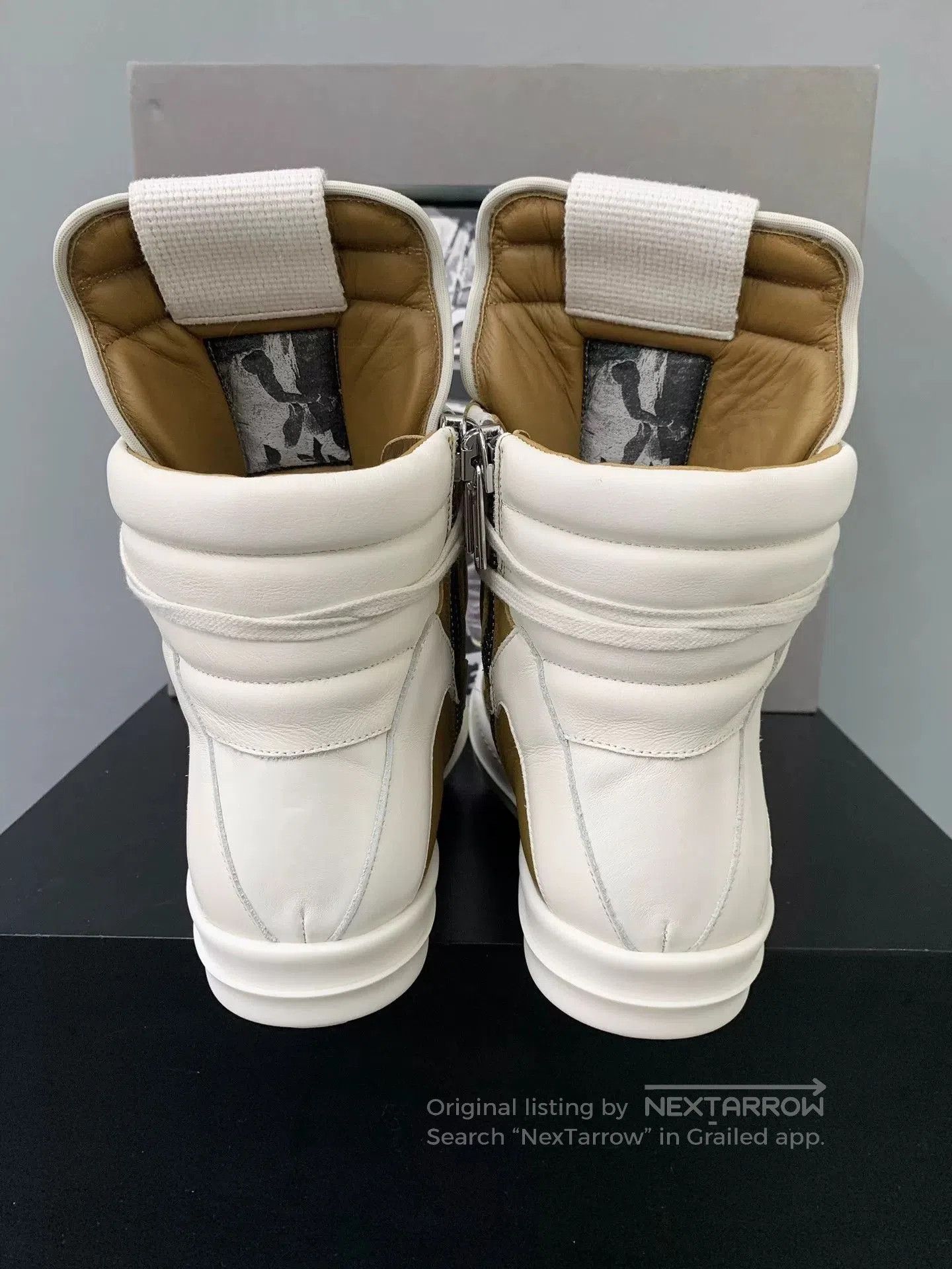 Rick Owens rick owens geobasket yellow leather casual shoes. Size US 7 / EU 40 - 7 Thumbnail